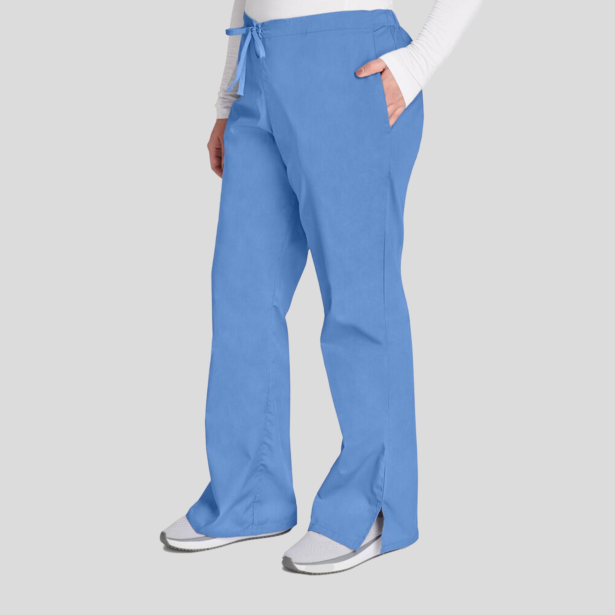 Natural Rise Flare Leg Drawstring Pant | Ciel