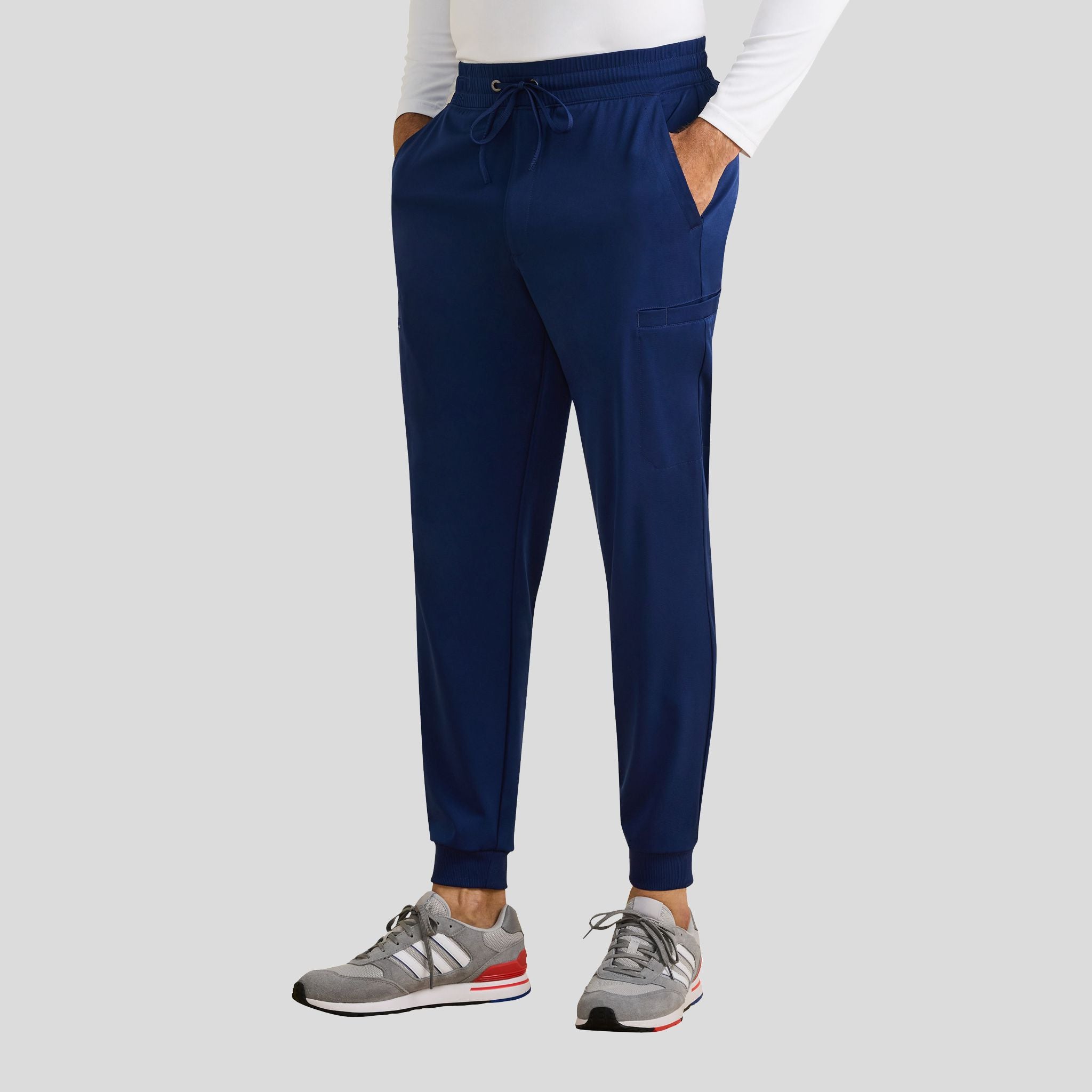 Men's Mid Rise Jogger Scrub Pant | Navy