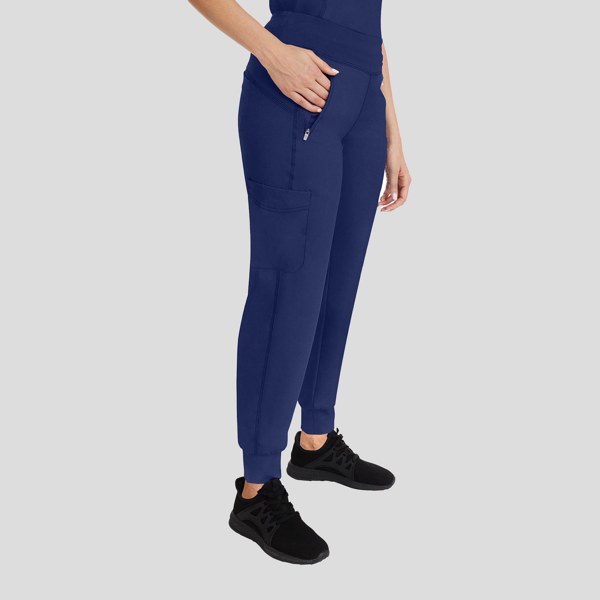Tara Yoga Jogger Scrub Pant | Navy