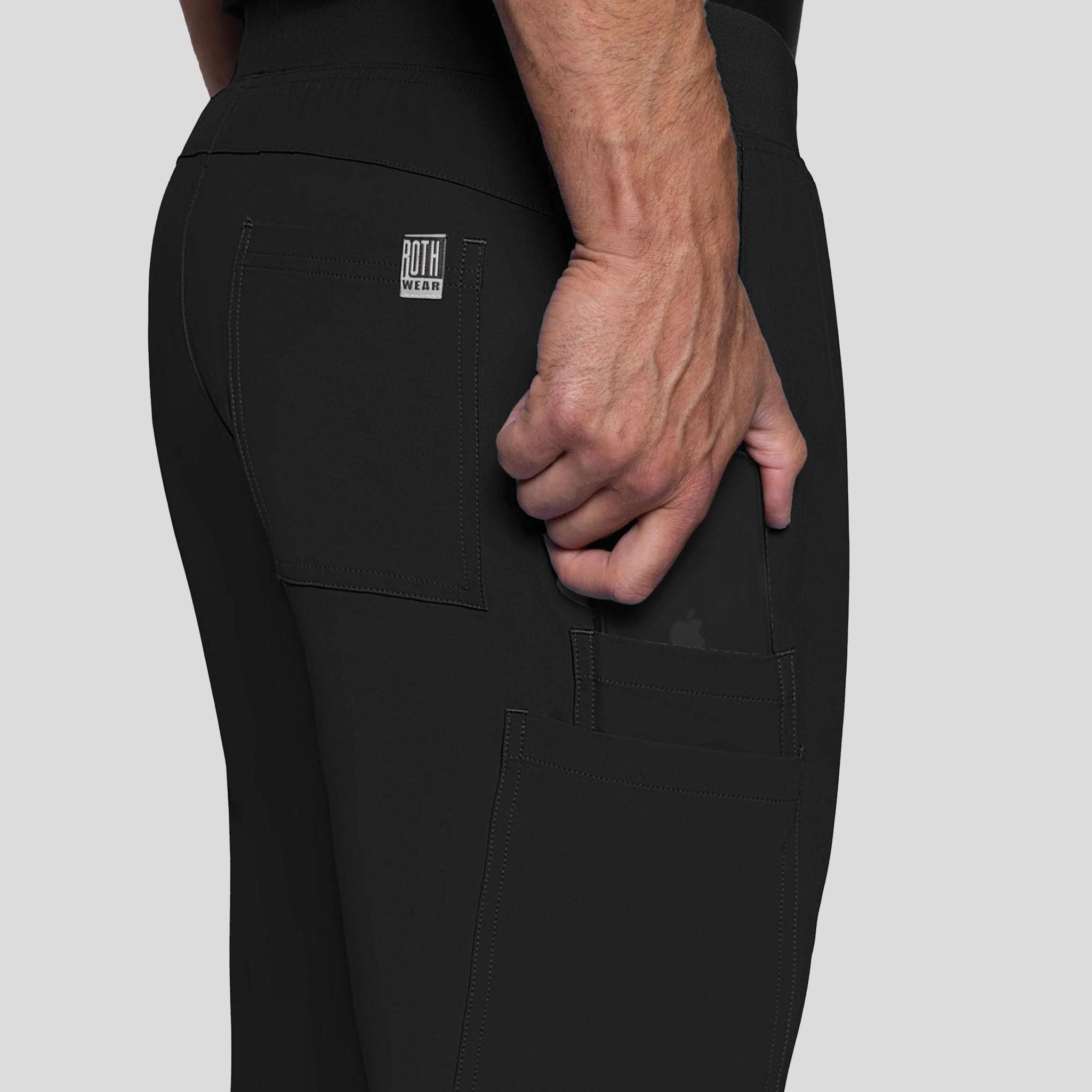 Mens Straight Leg | Black