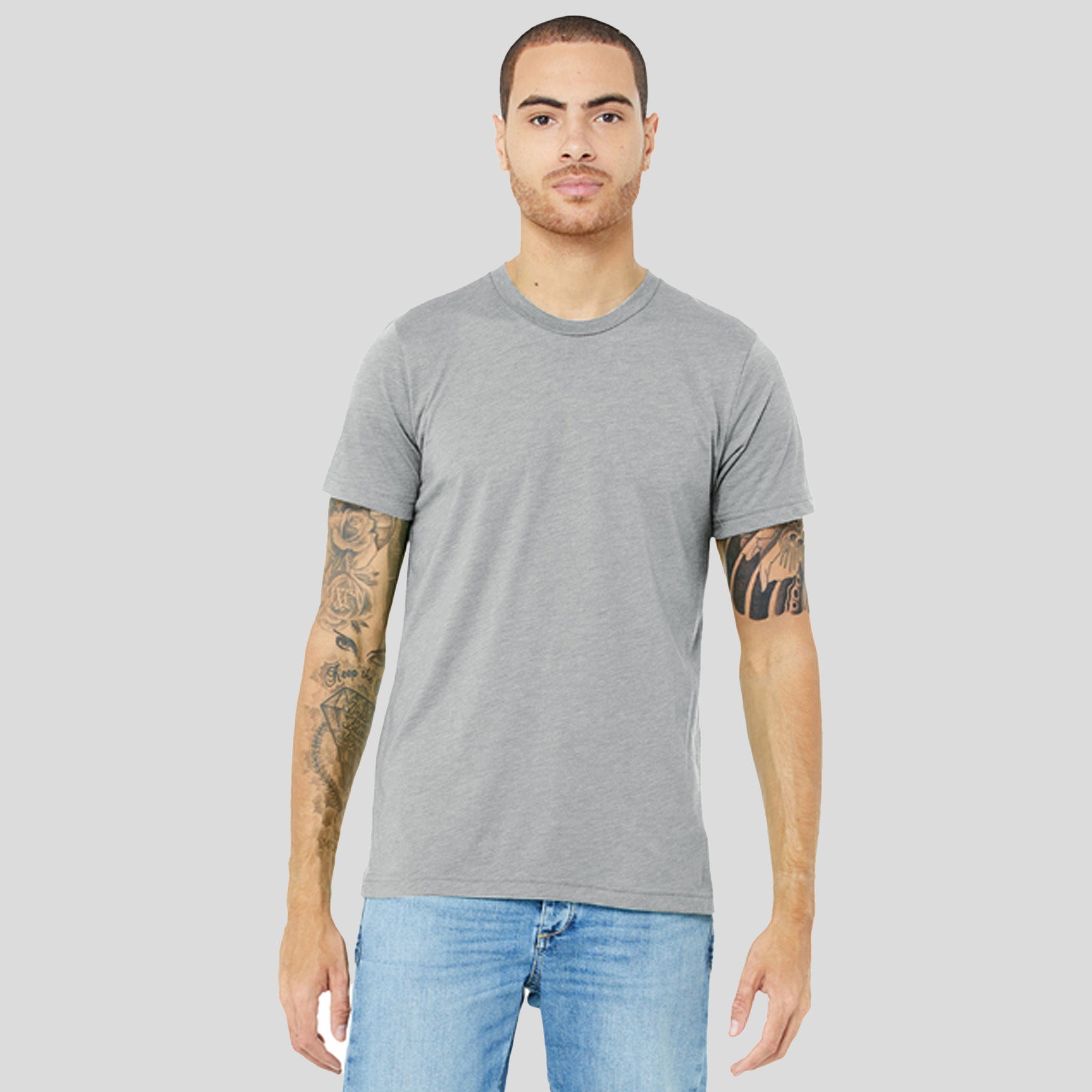 Unisex Triblend Short Sleeve Tee | Athletic Grey Triblend