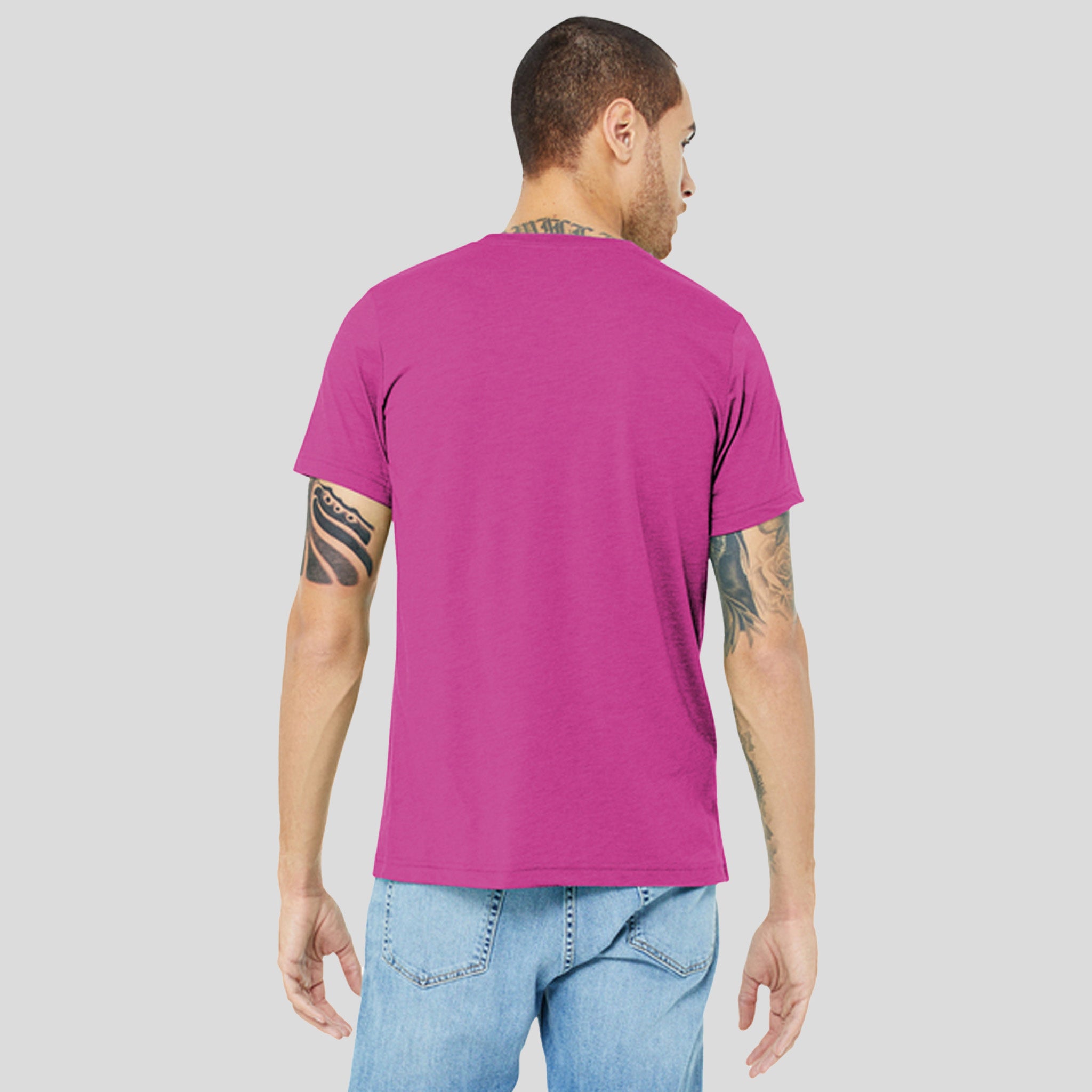 Unisex Triblend Short Sleeve Tee | Berry Triblend