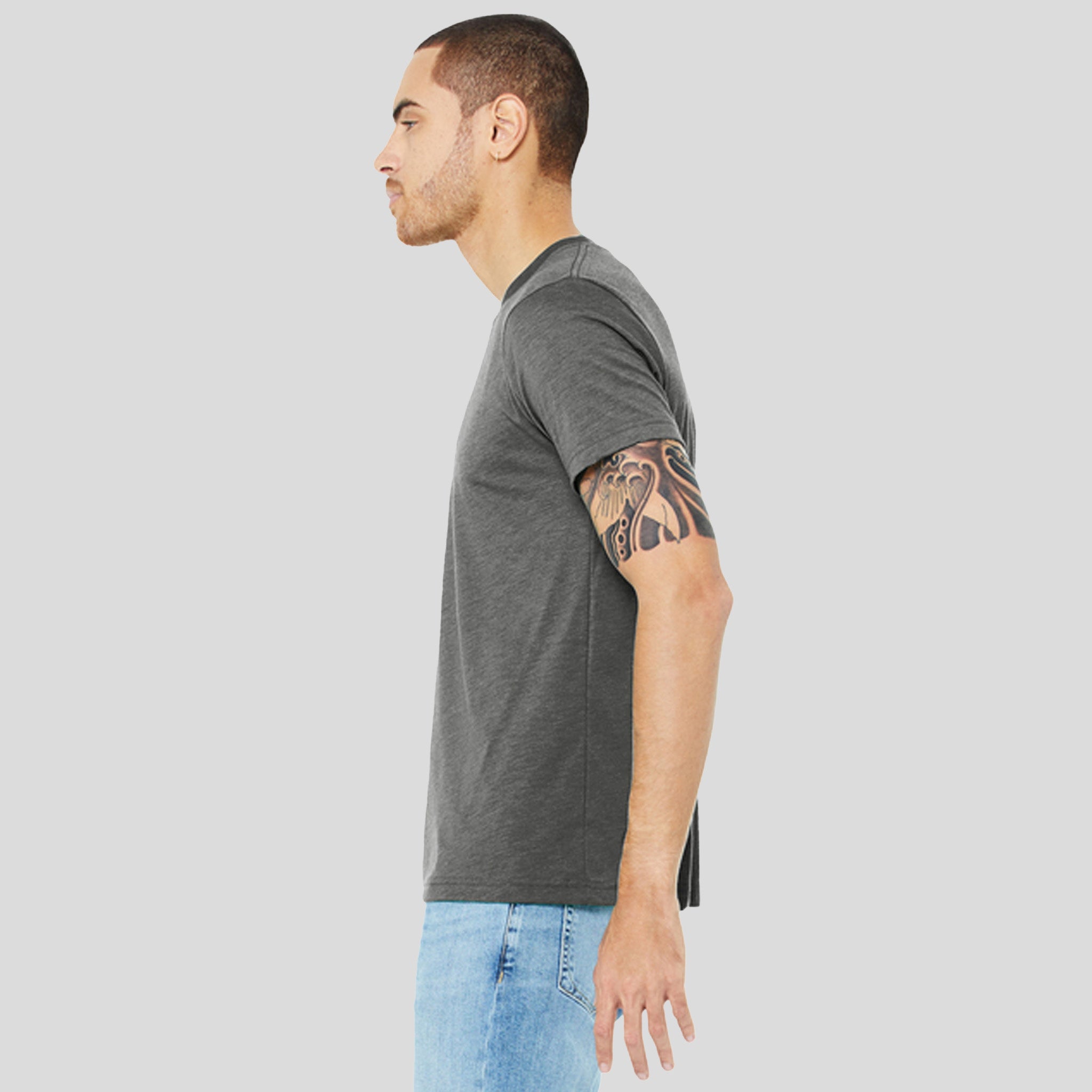 Unisex Triblend Short Sleeve Tee | Grey Triblend