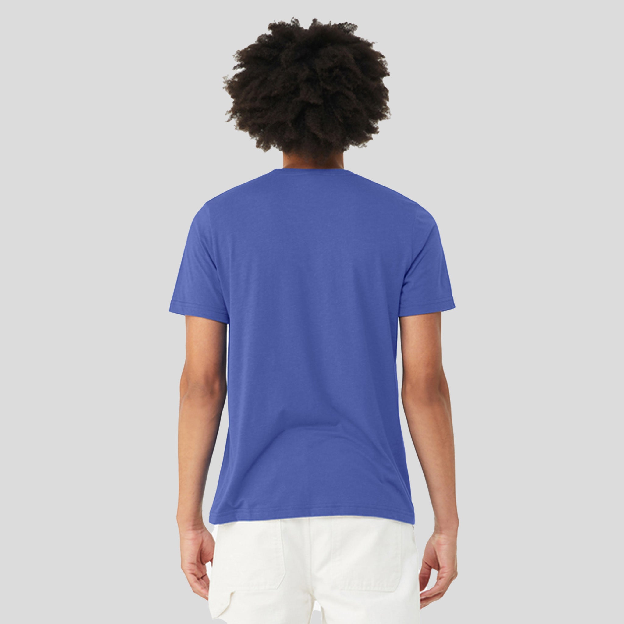 Unisex Triblend Short Sleeve Tee | Solid True Royal Triblend