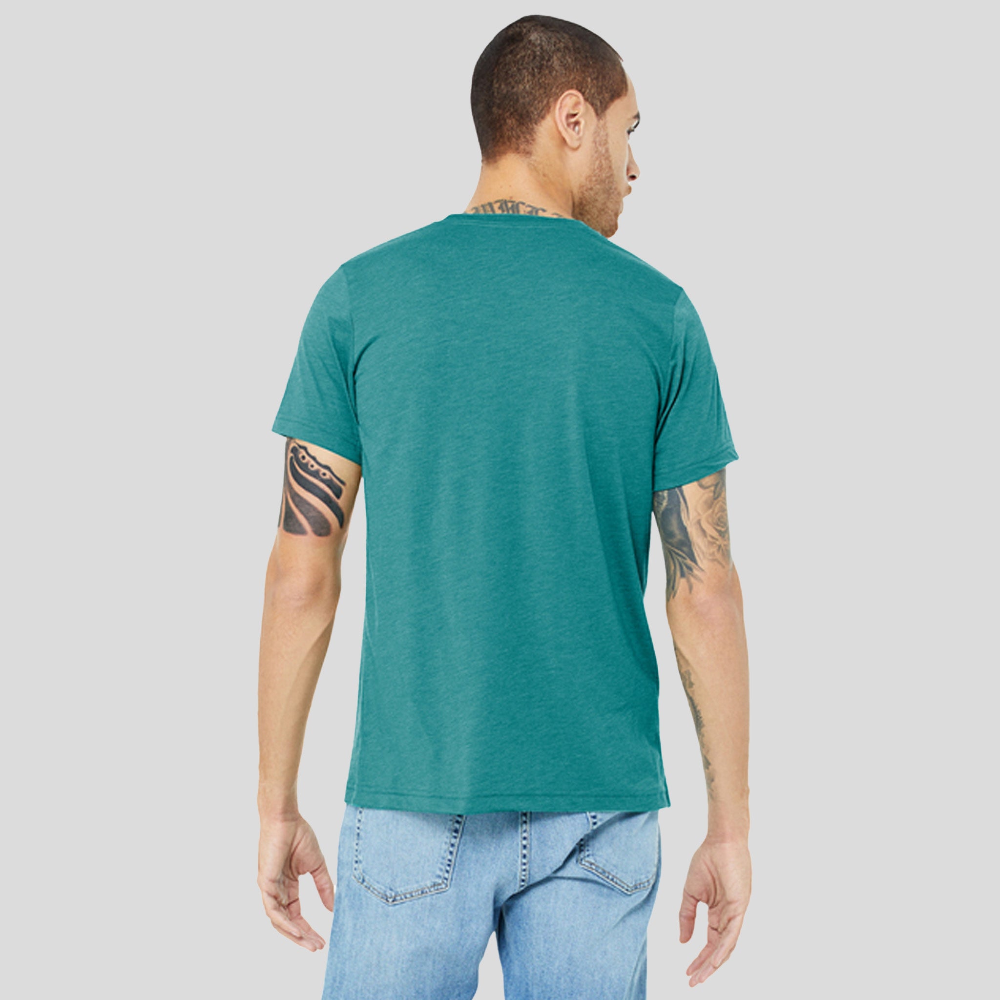 Unisex Triblend Short Sleeve Tee | Teal Triblend