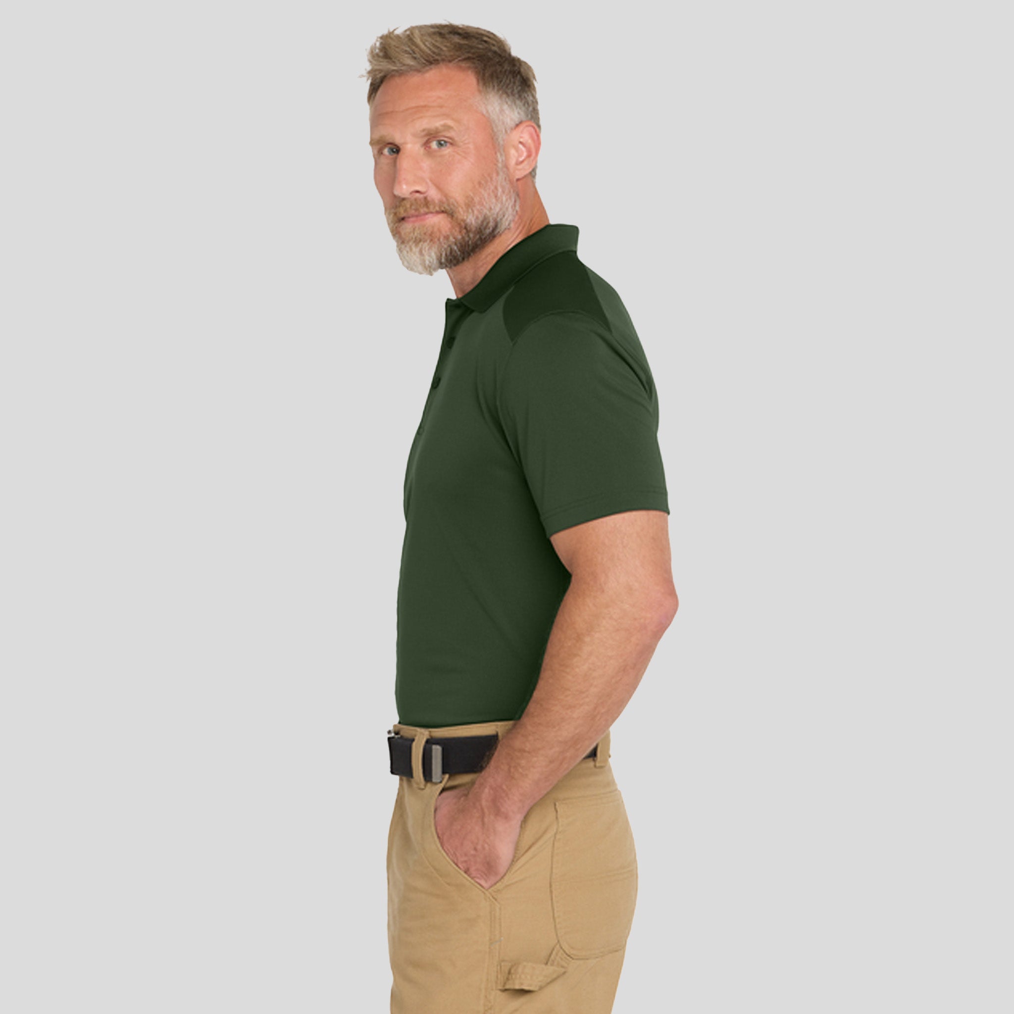 Men's Select Lightweight Snag-Proof Polo | Dark Green
