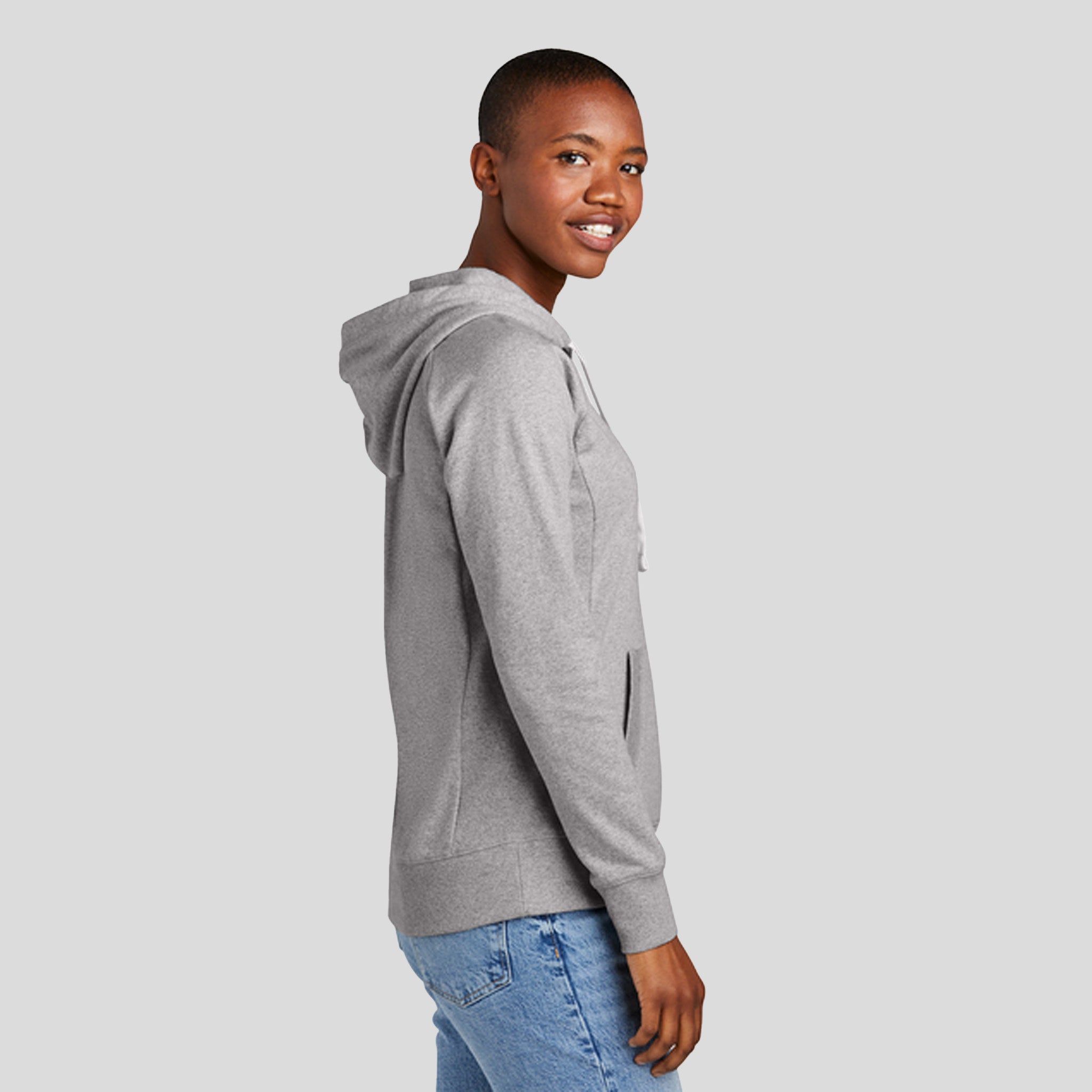 Women’s Re-Fleece™ Hoodie | Light Heather Grey