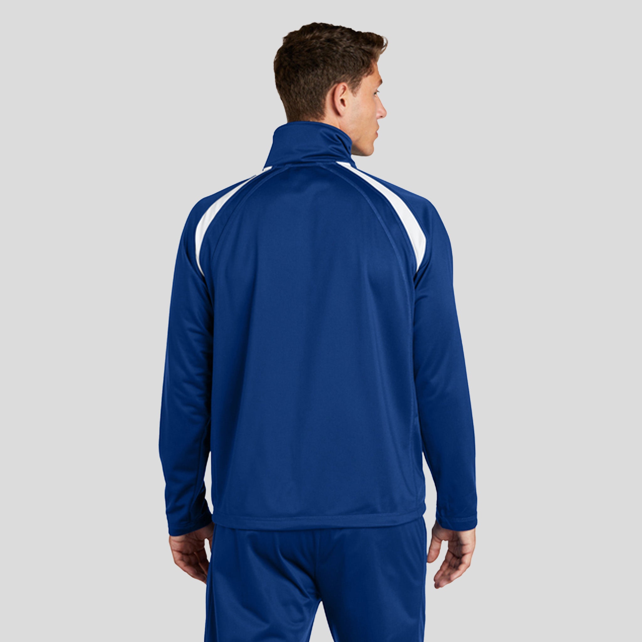 Tricot Track Jacket | True Royal/White