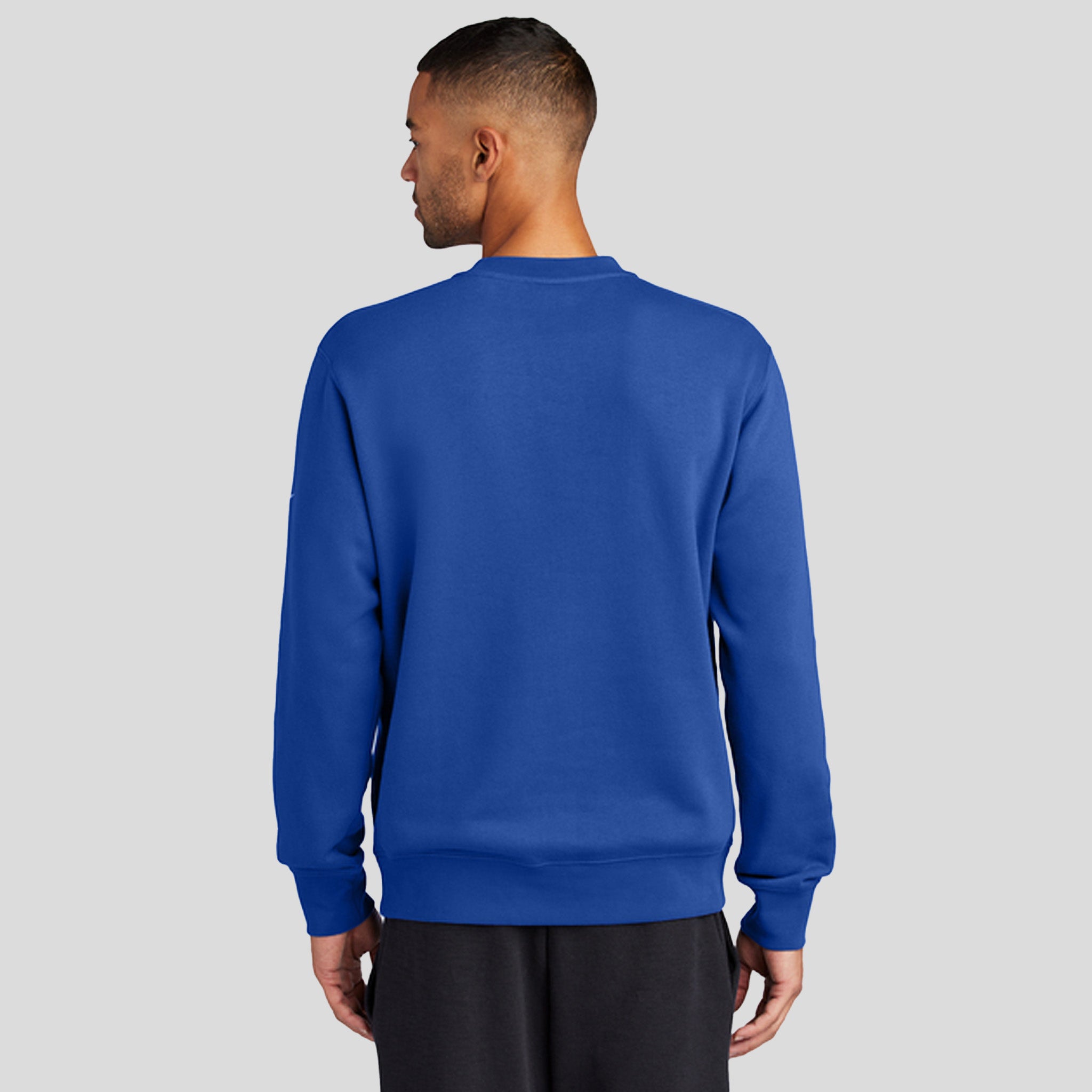 Club Fleece Sleeve Swoosh Crew | Game Royal