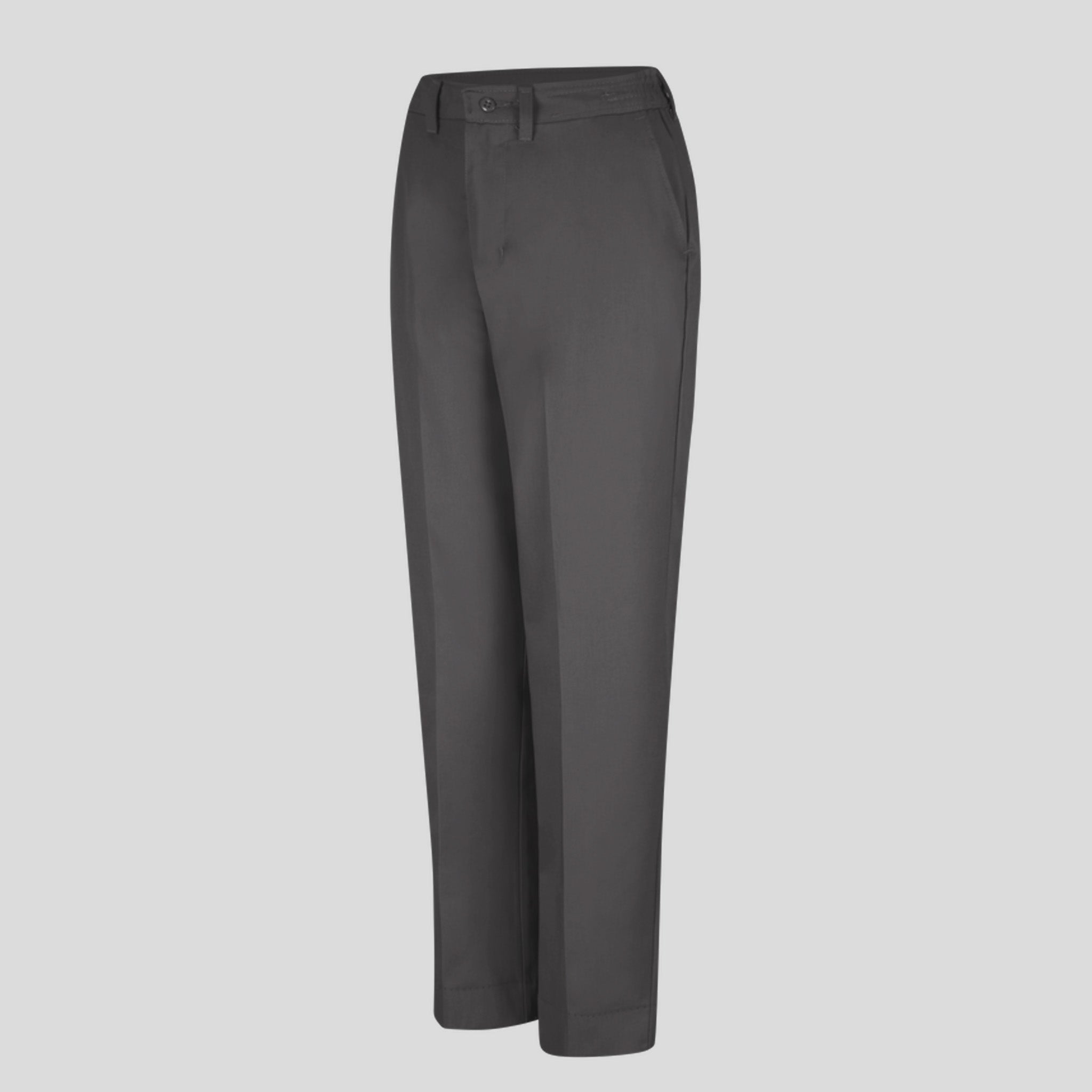 Women's Elastic Insert Work Pant | Charcoal
