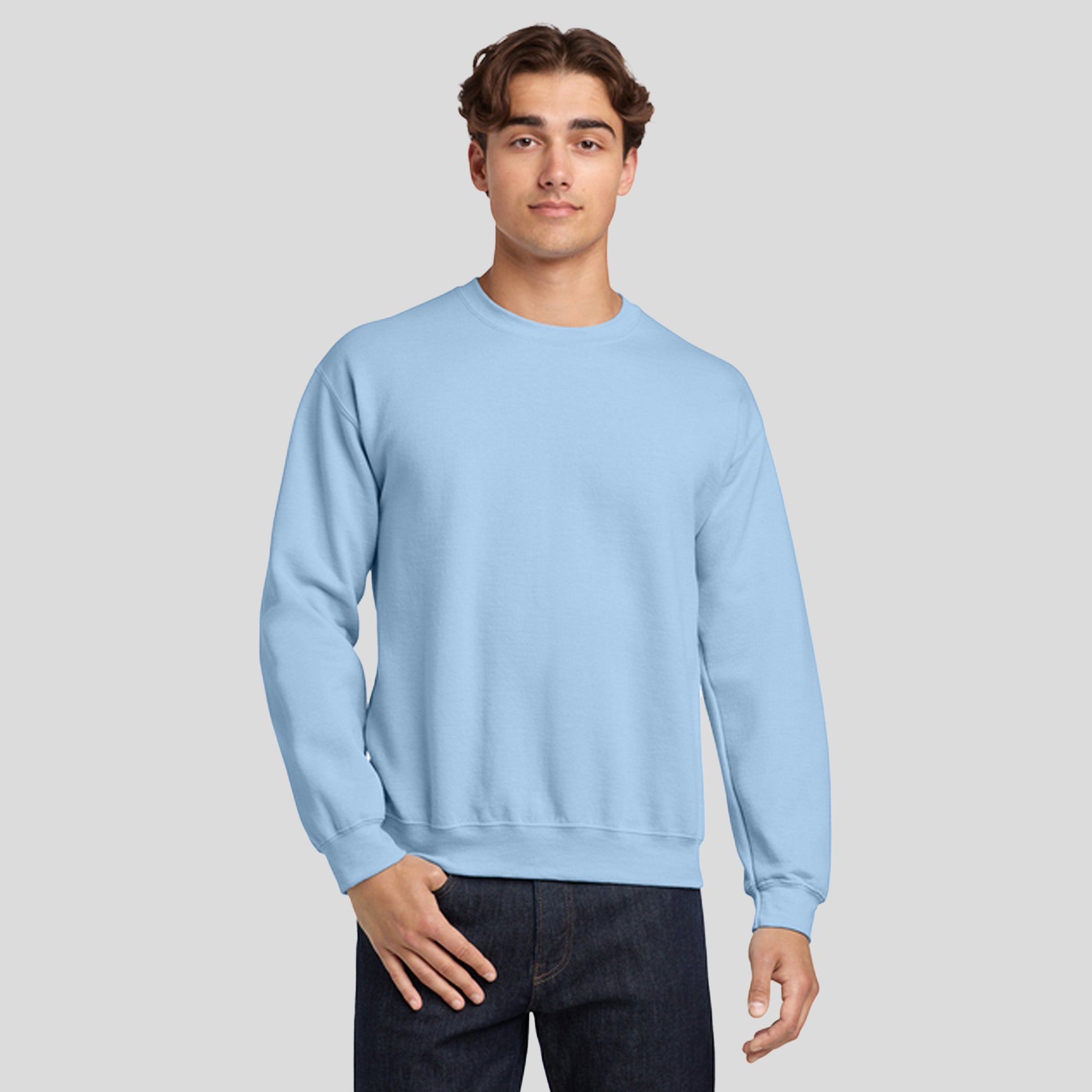 Heavy Blend™ Crewneck Sweatshirt | Light Blue