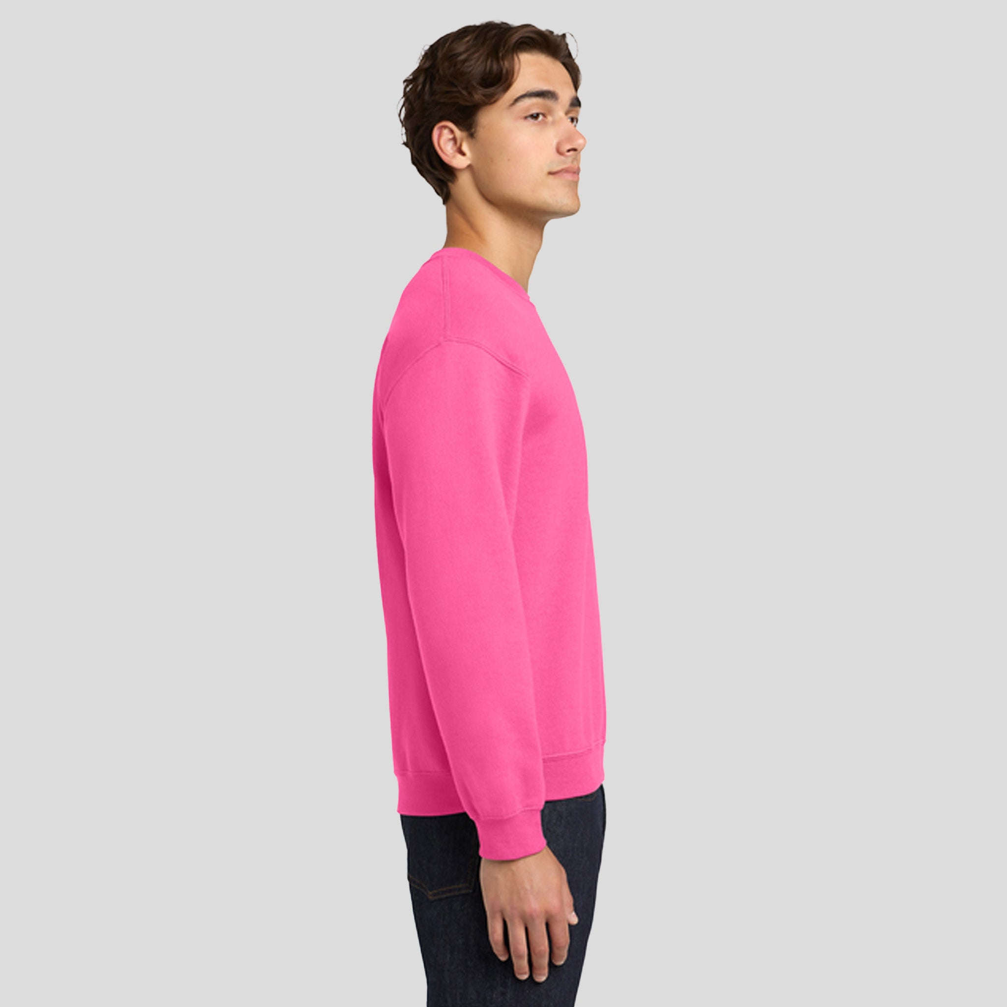 Heavy Blend™ Crewneck Sweatshirt | Safety Pink