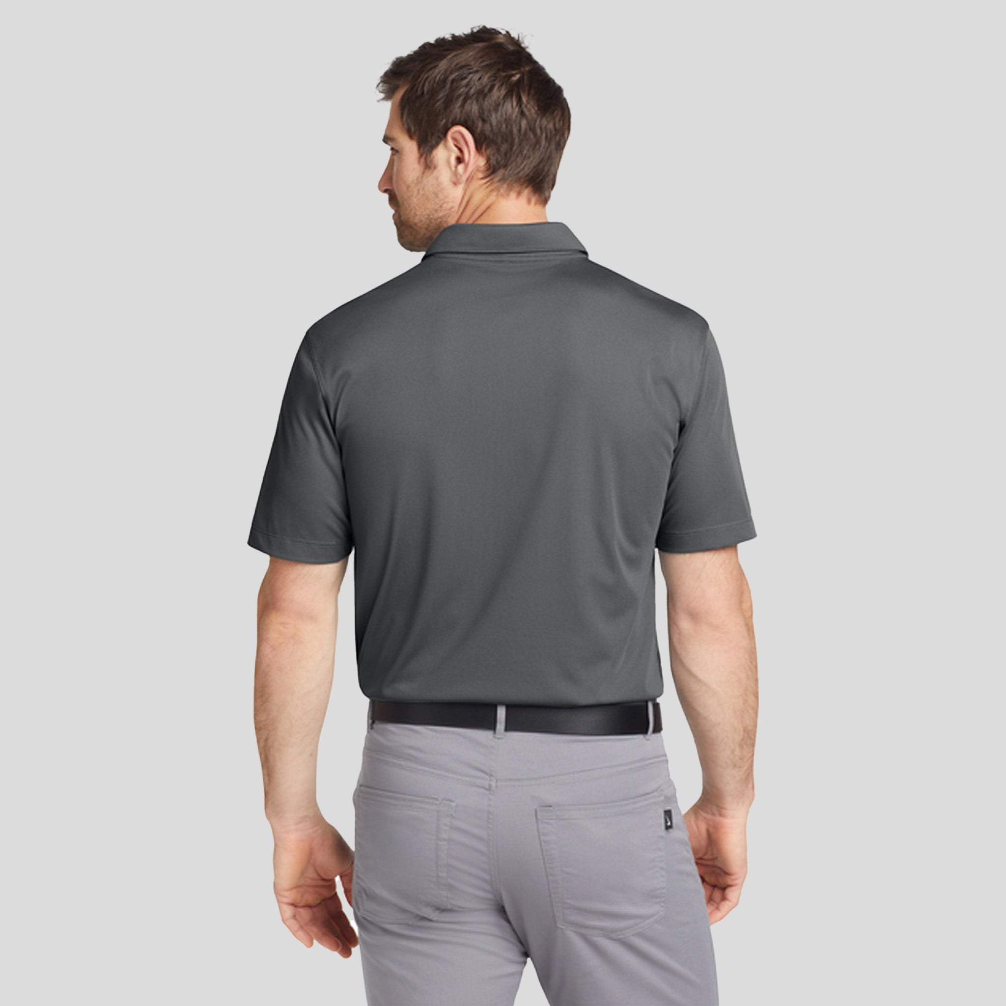 Dri-FIT Vertical Mesh Polo | Anthracite