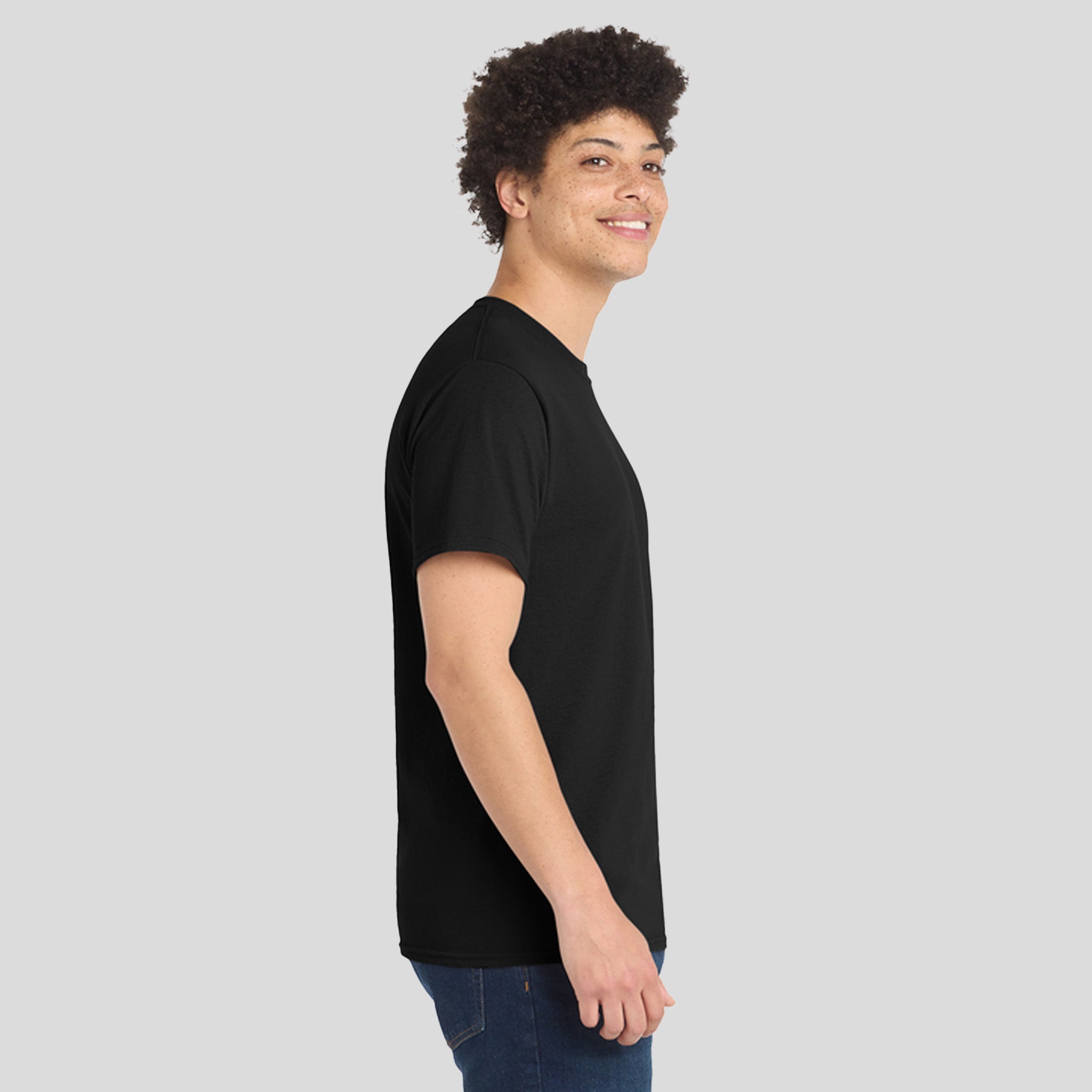 Tall Core Blend Tee | Jet Black