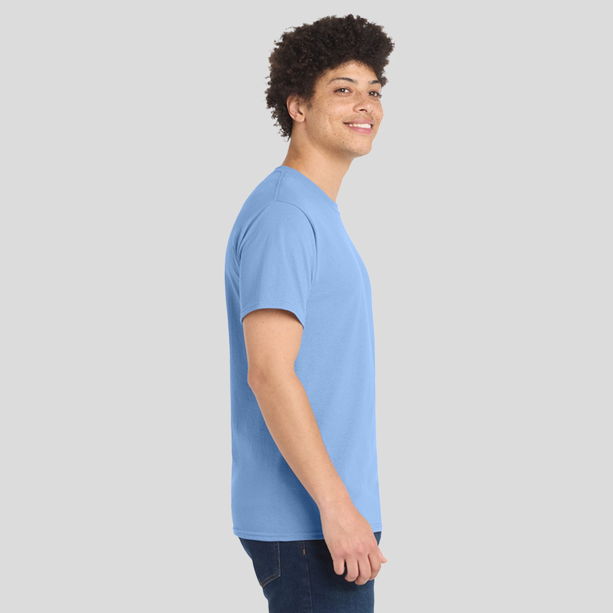 Tall Core Blend Tee | Light Blue