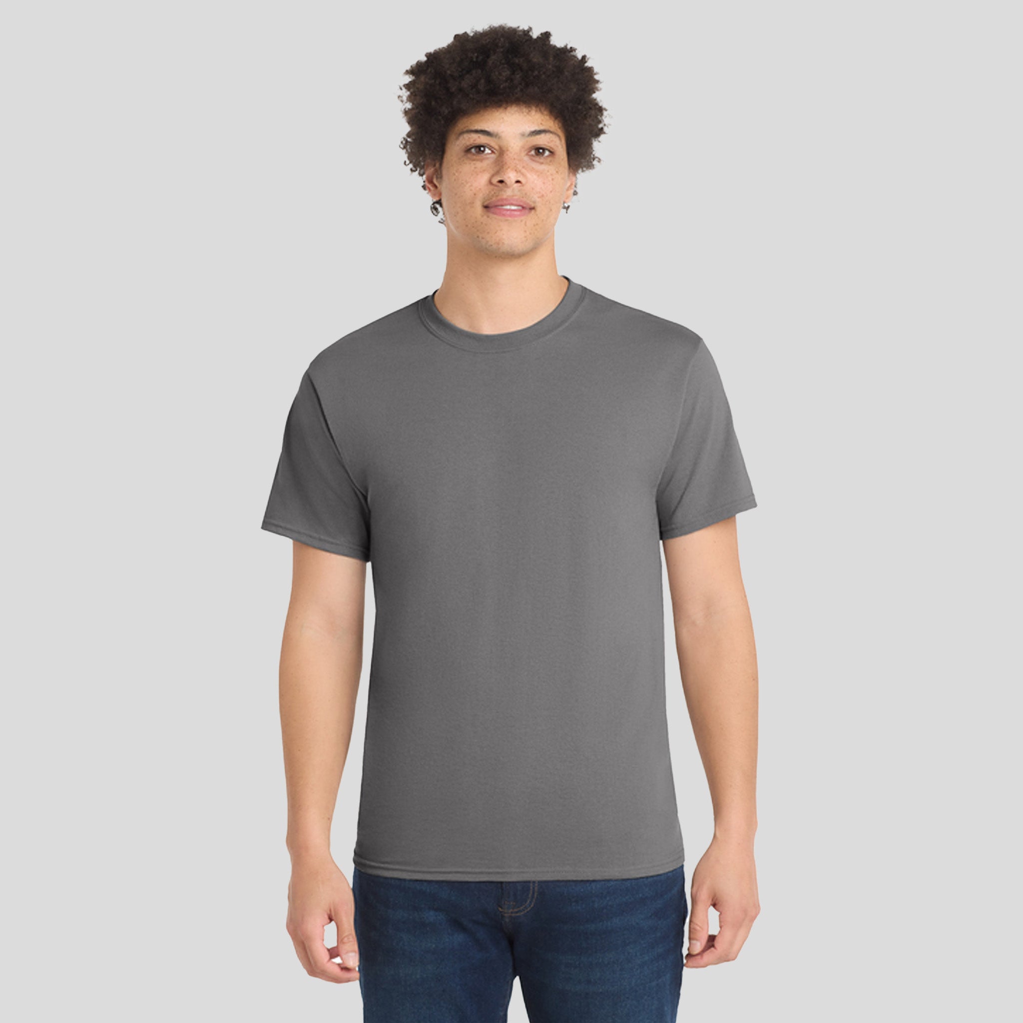 Tall Core Blend Tee | Medium Grey