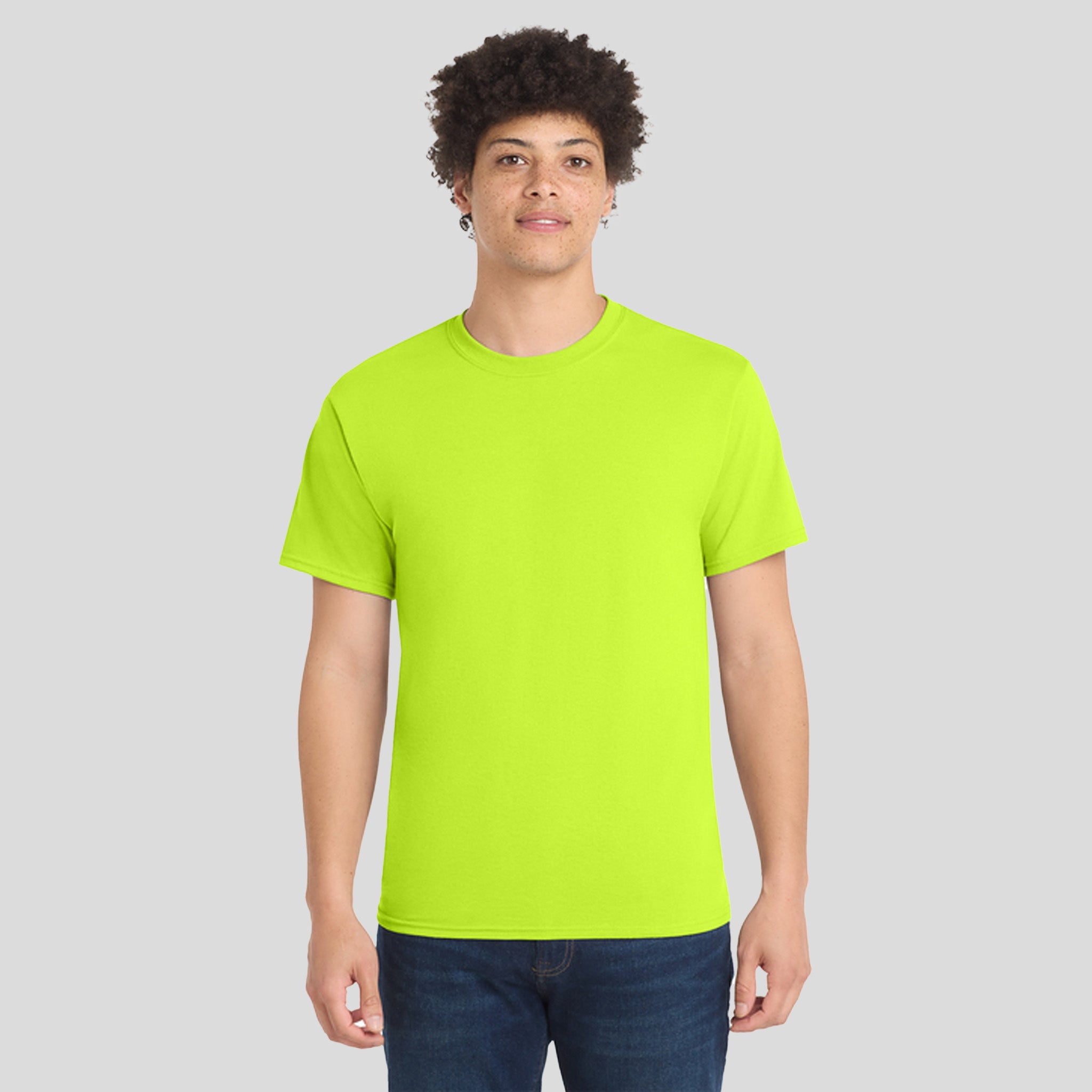 Tall Core Blend Tee | Safety Green