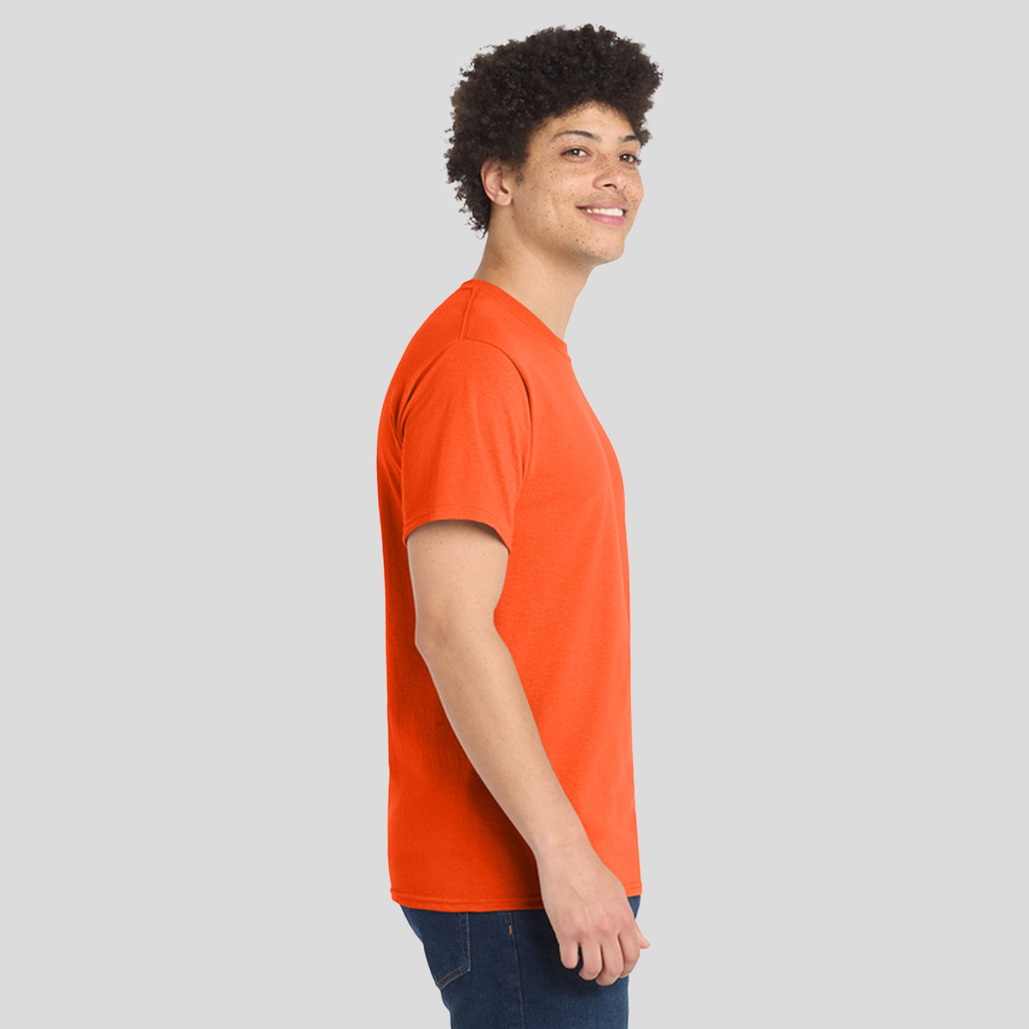 Tall Core Blend Tee | Safety Orange