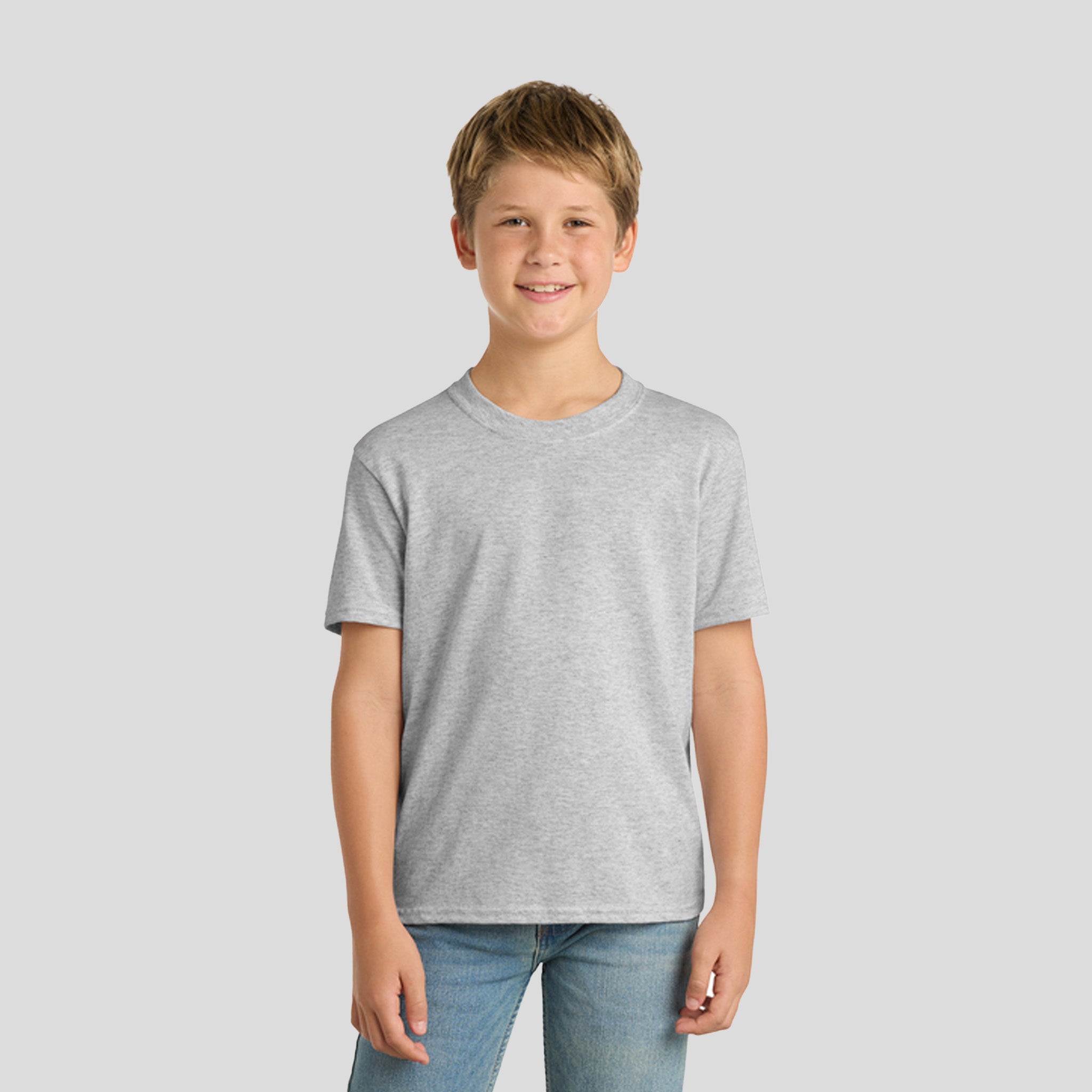 Youth Core Blend Tee | Ash