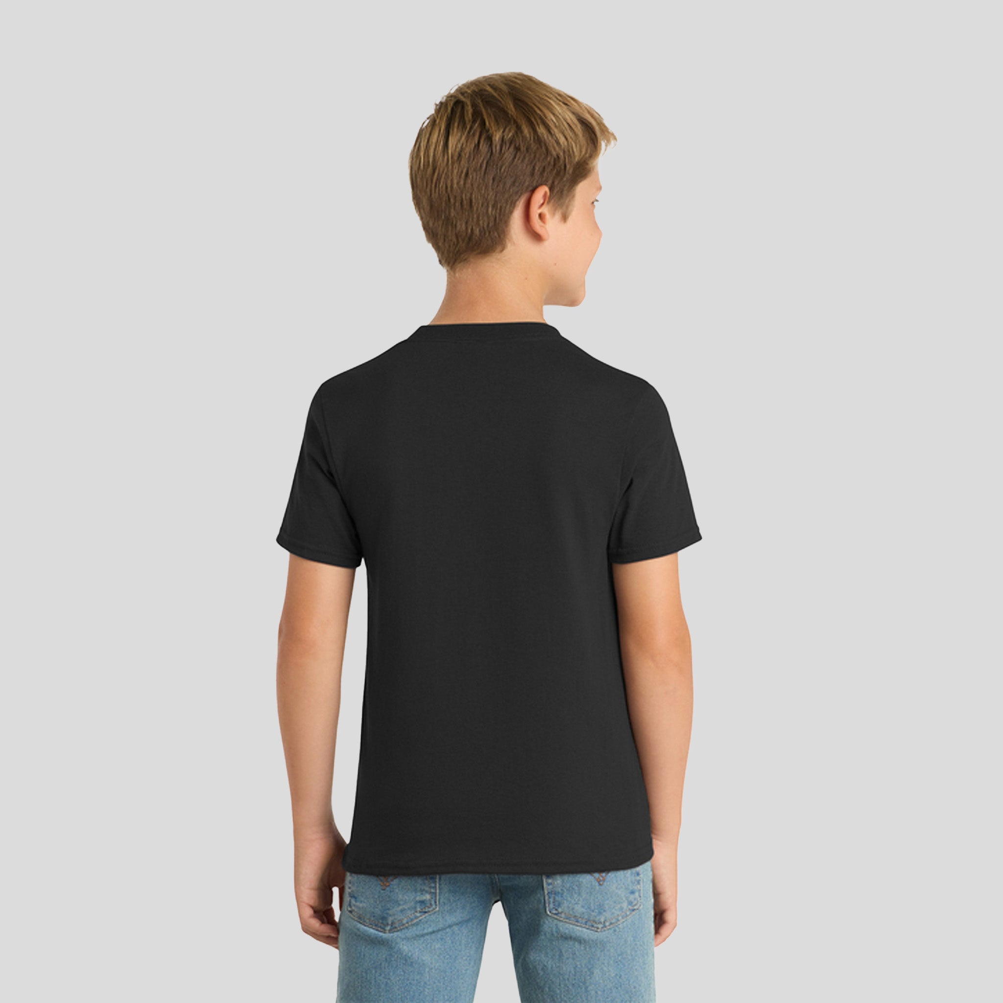 Youth Core Blend Tee | Jet Black