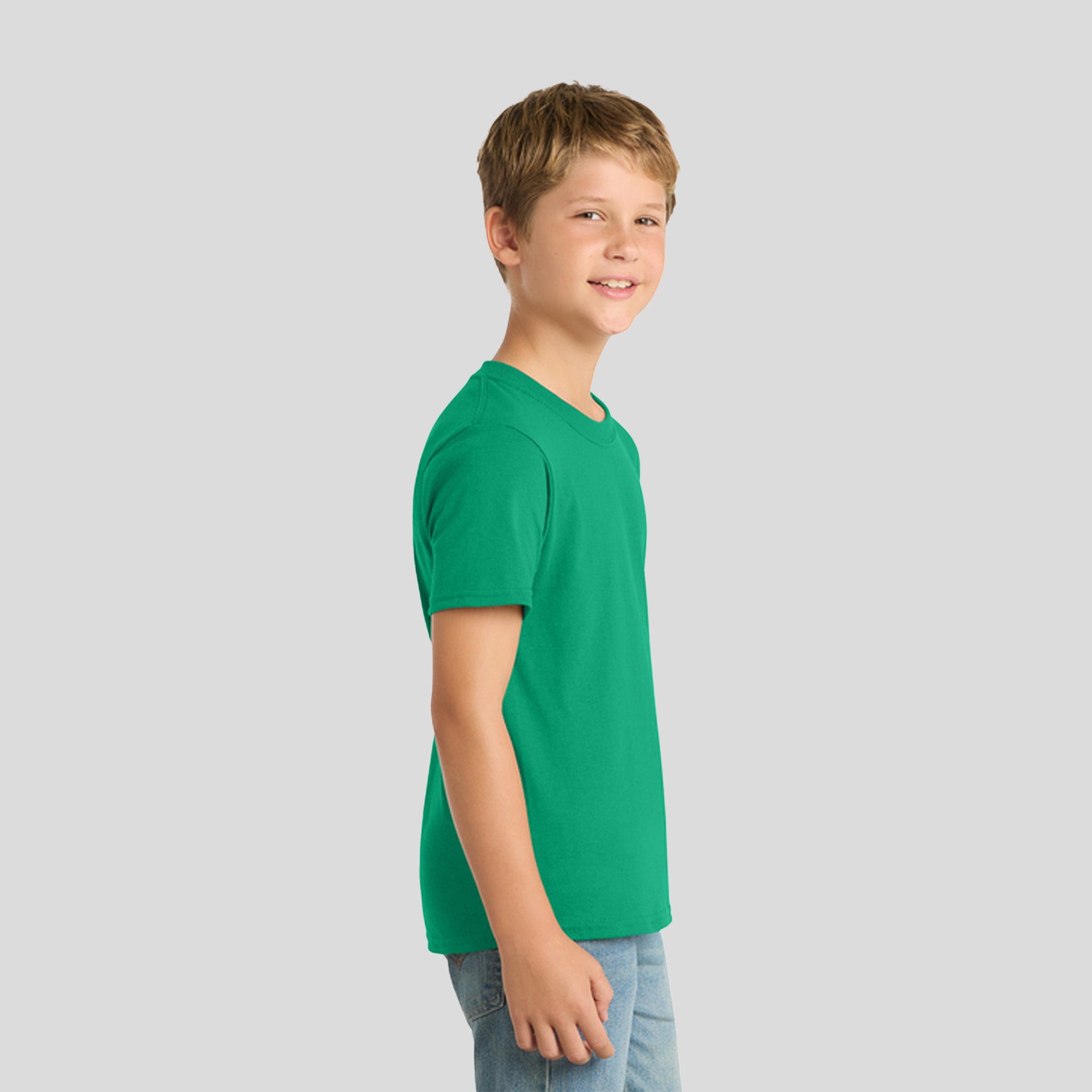 Youth Core Blend Tee | Kelly