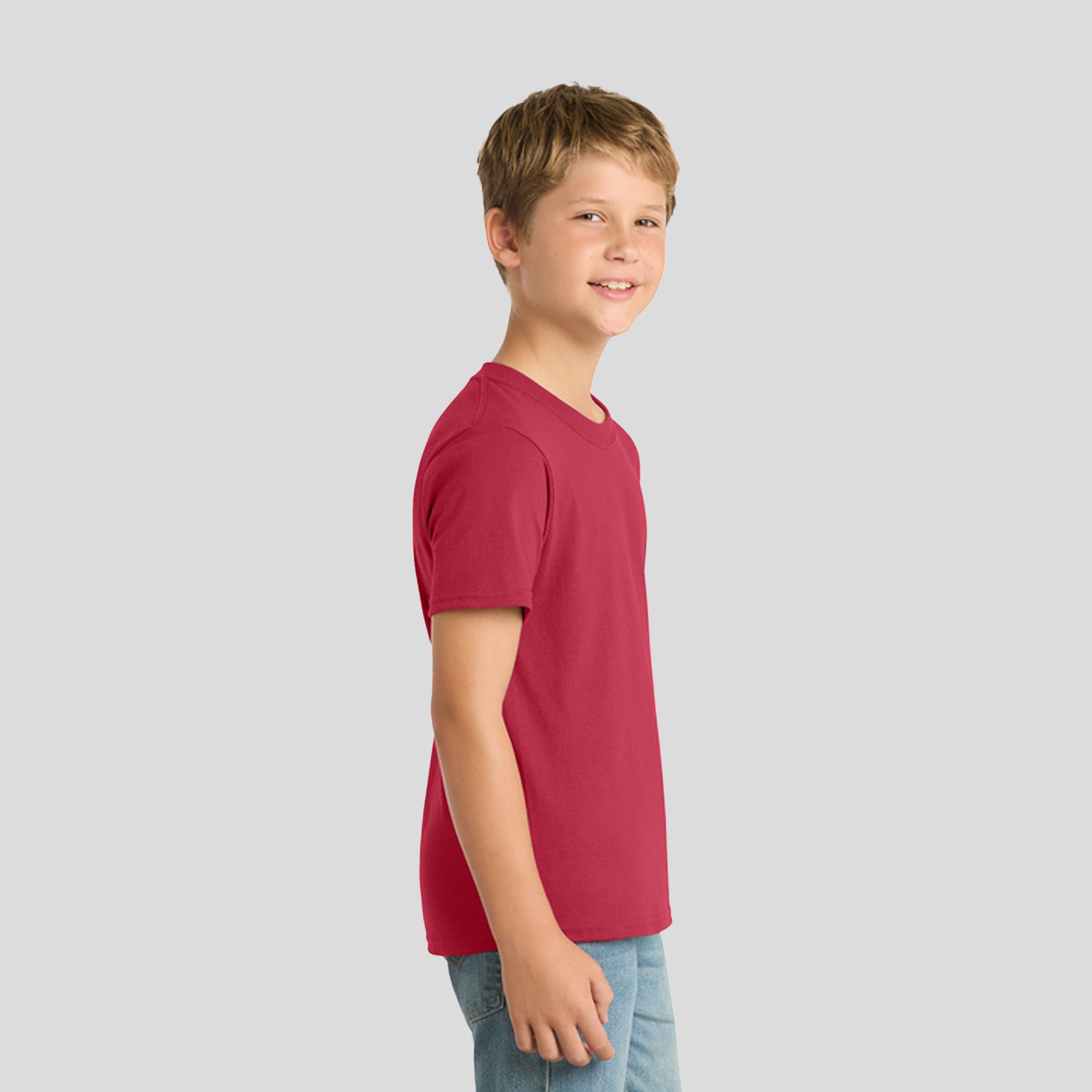 Youth Core Blend Tee | Red