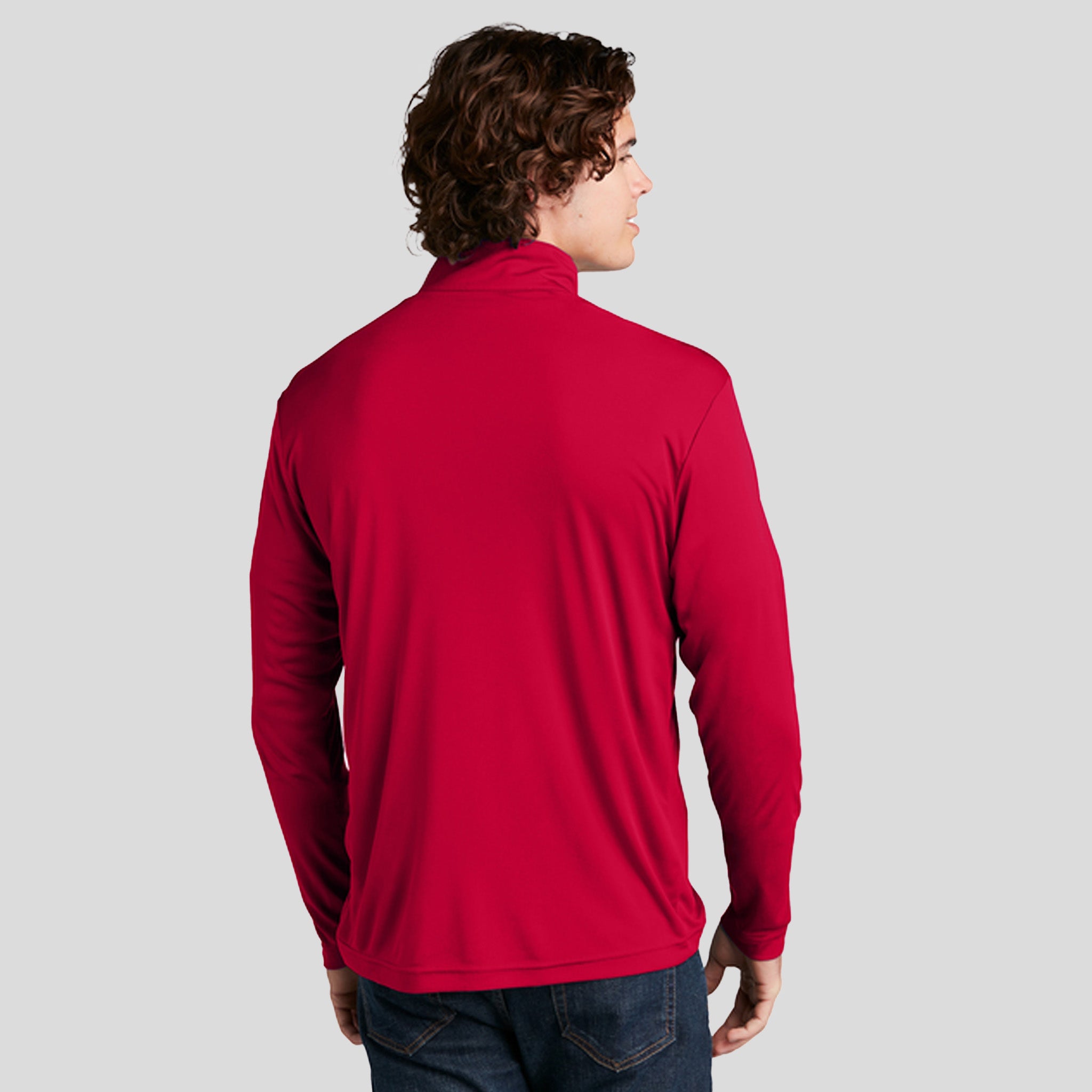 PosiCharge® Competitor™ 1/4-Zip Pullover | Deep Red