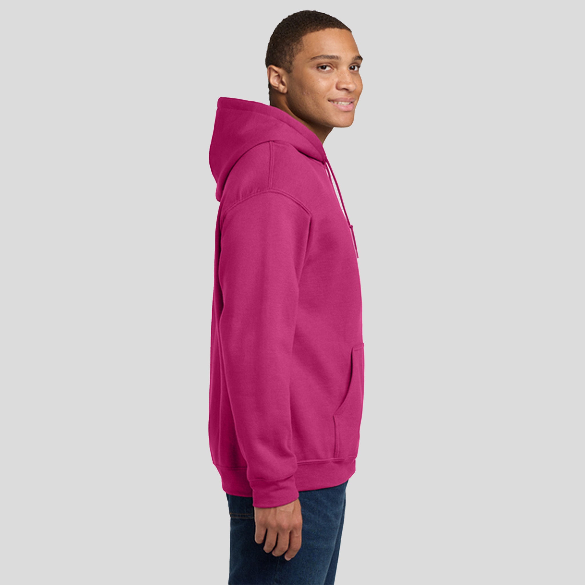 Heavy Blend™ Hooded Sweatshirt | Heliconia