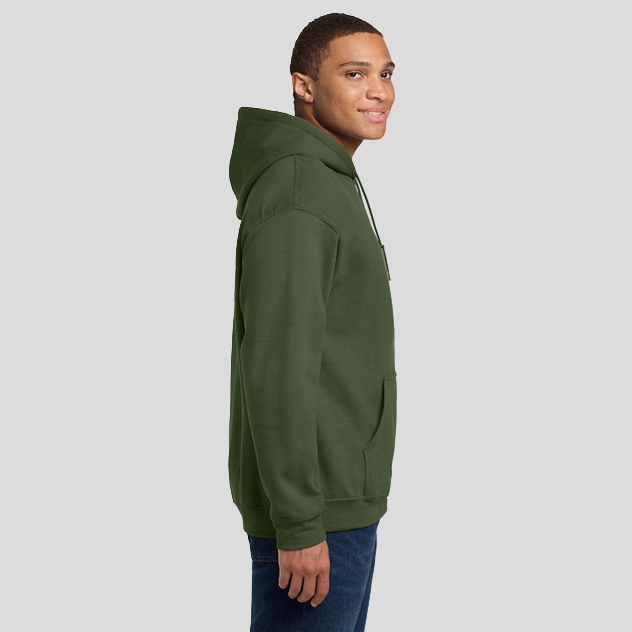 Heavy Blend™ Hooded Sweatshirt | Military Green
