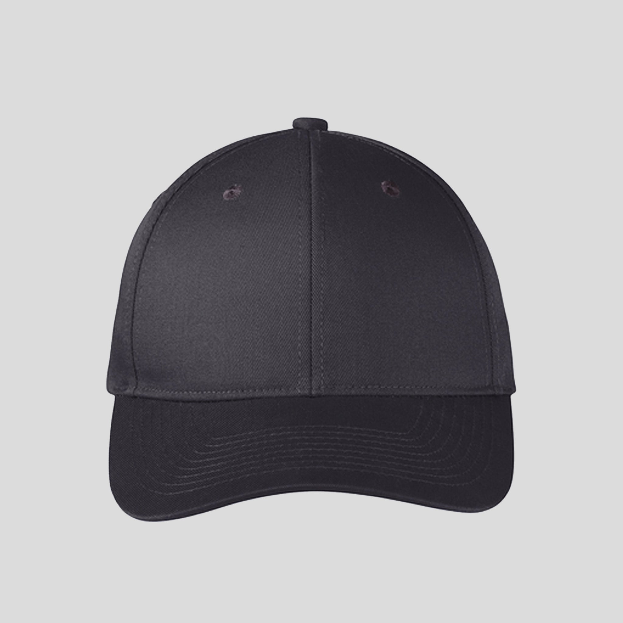 Snapback Fine Twill Cap | Graphite