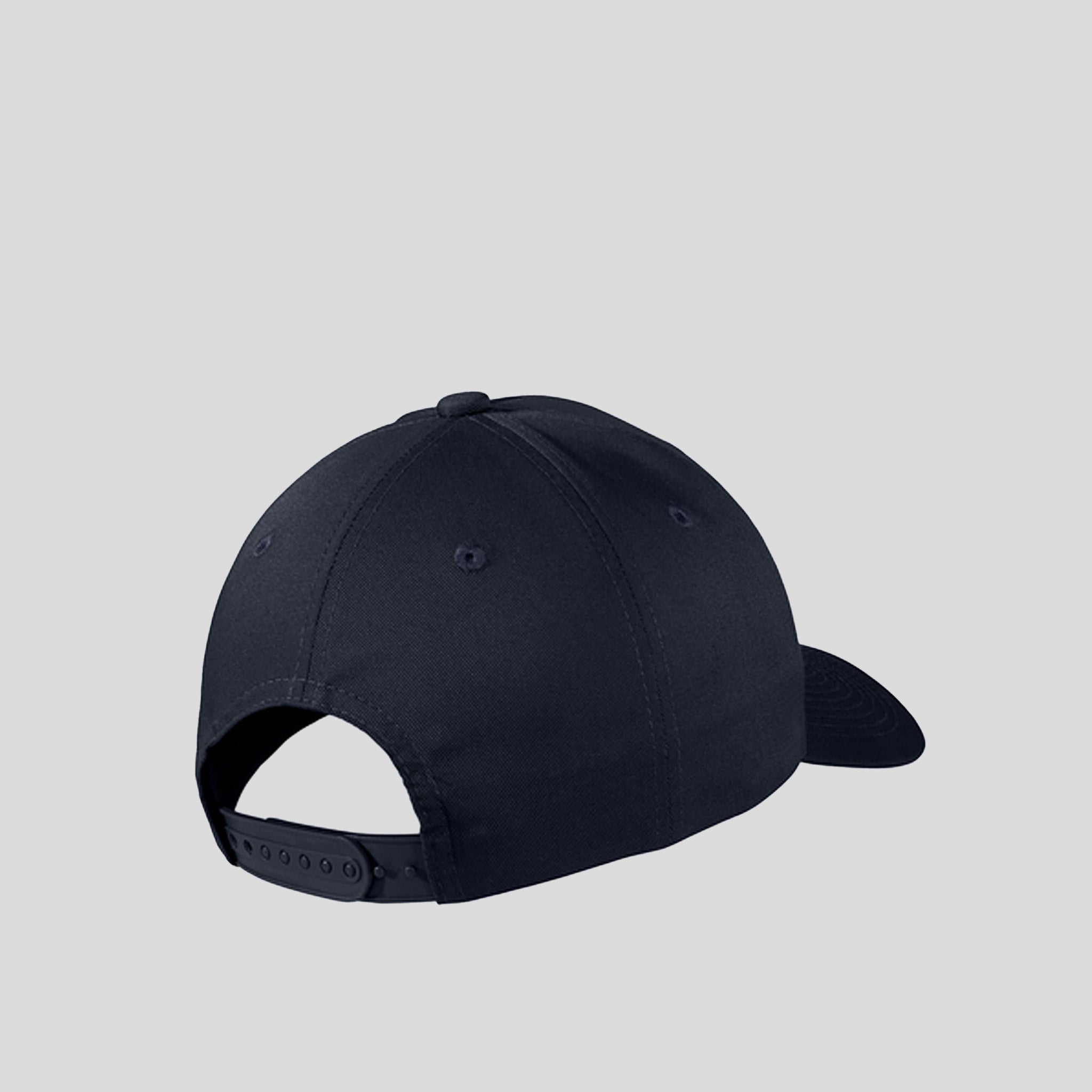 Snapback Fine Twill Cap | Navy