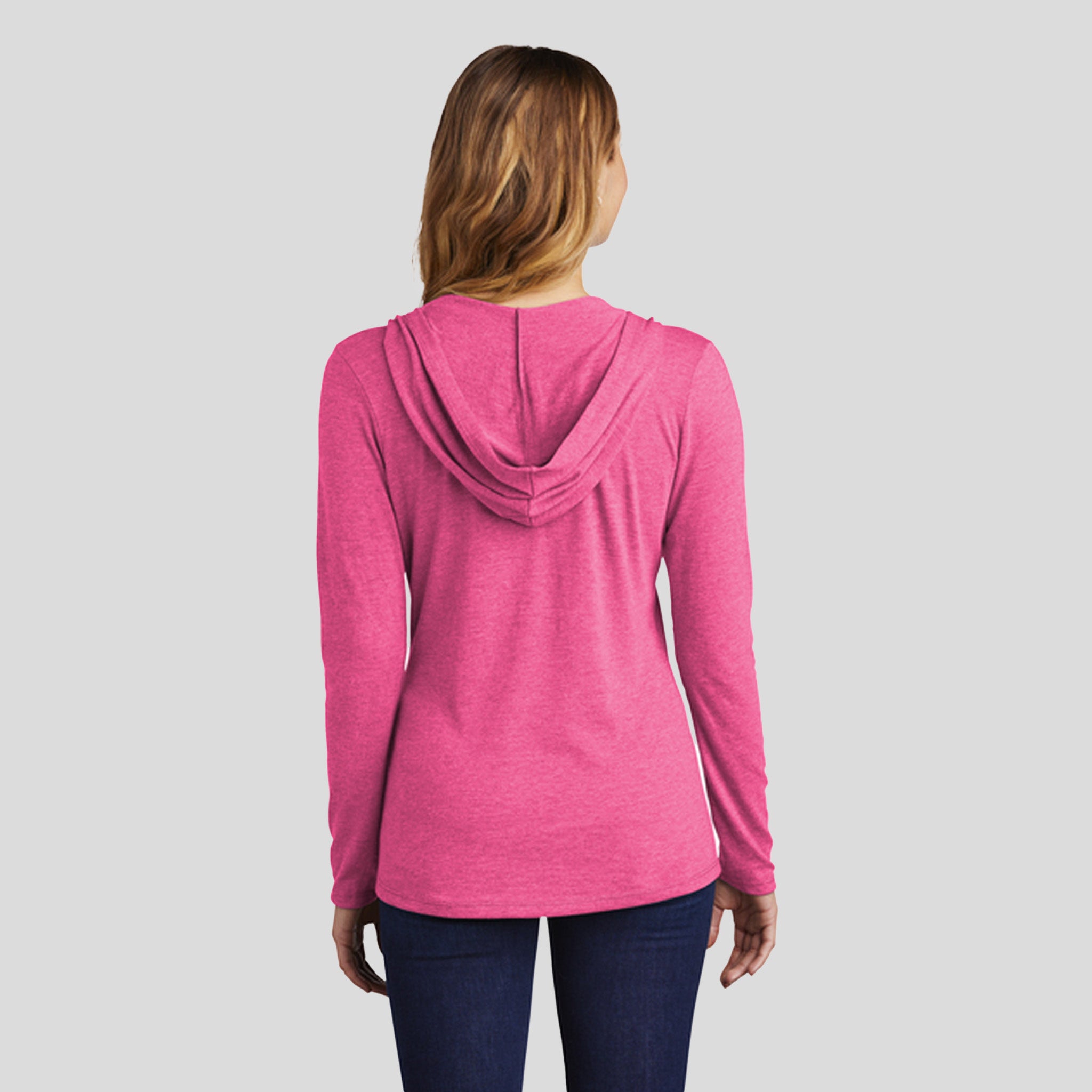 Women’s Perfect Tri ® Long Sleeve Hoodie | Fuchsia Frost