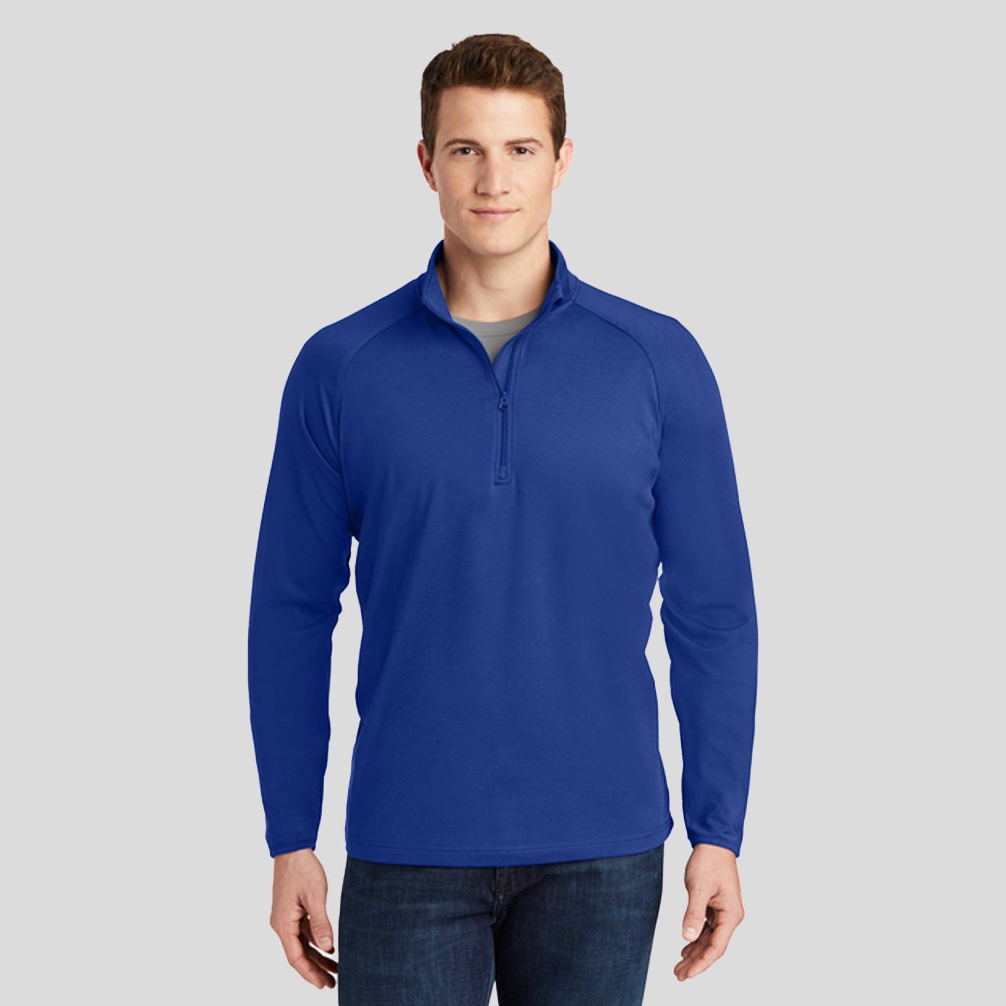 Sport-Wick® Stretch 1/4-Zip Pullover | True Royal