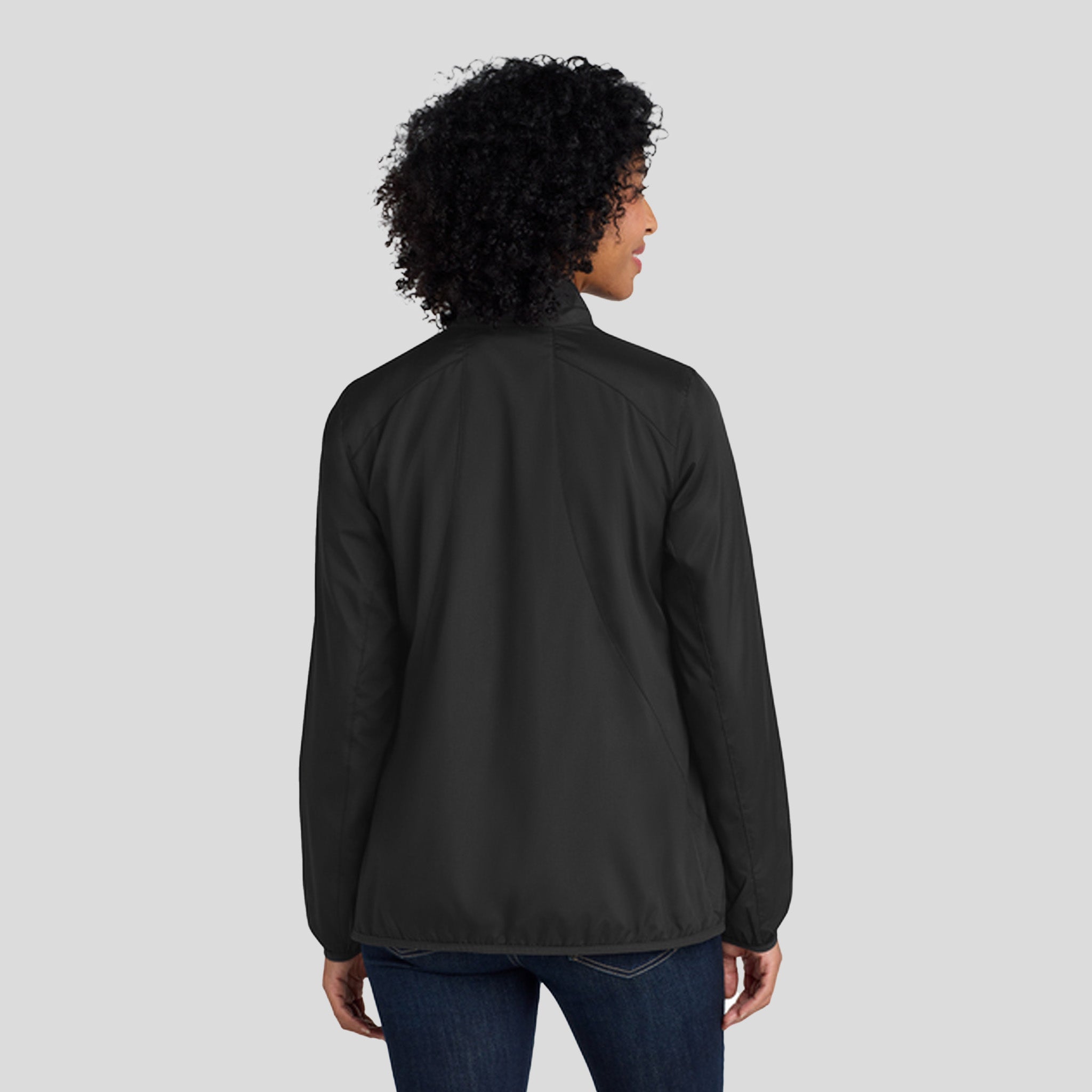 Women's Zephyr Full-Zip Jacket | Black