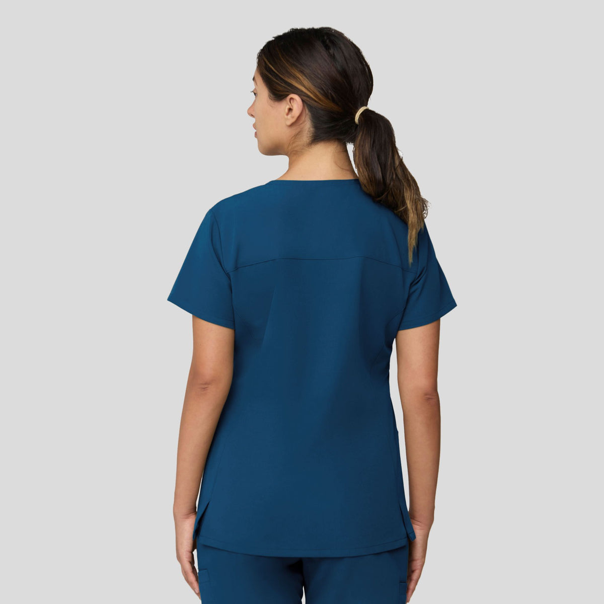 Tempo Women's V-Neck Top | Caribbean