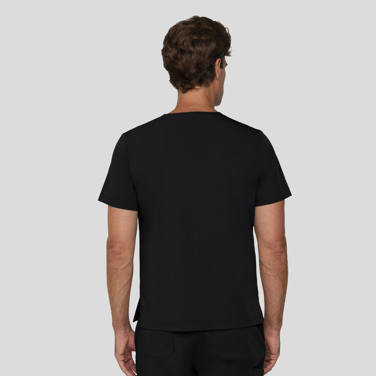 Tempo Men's 1 Pocket V-Neck Top | Black