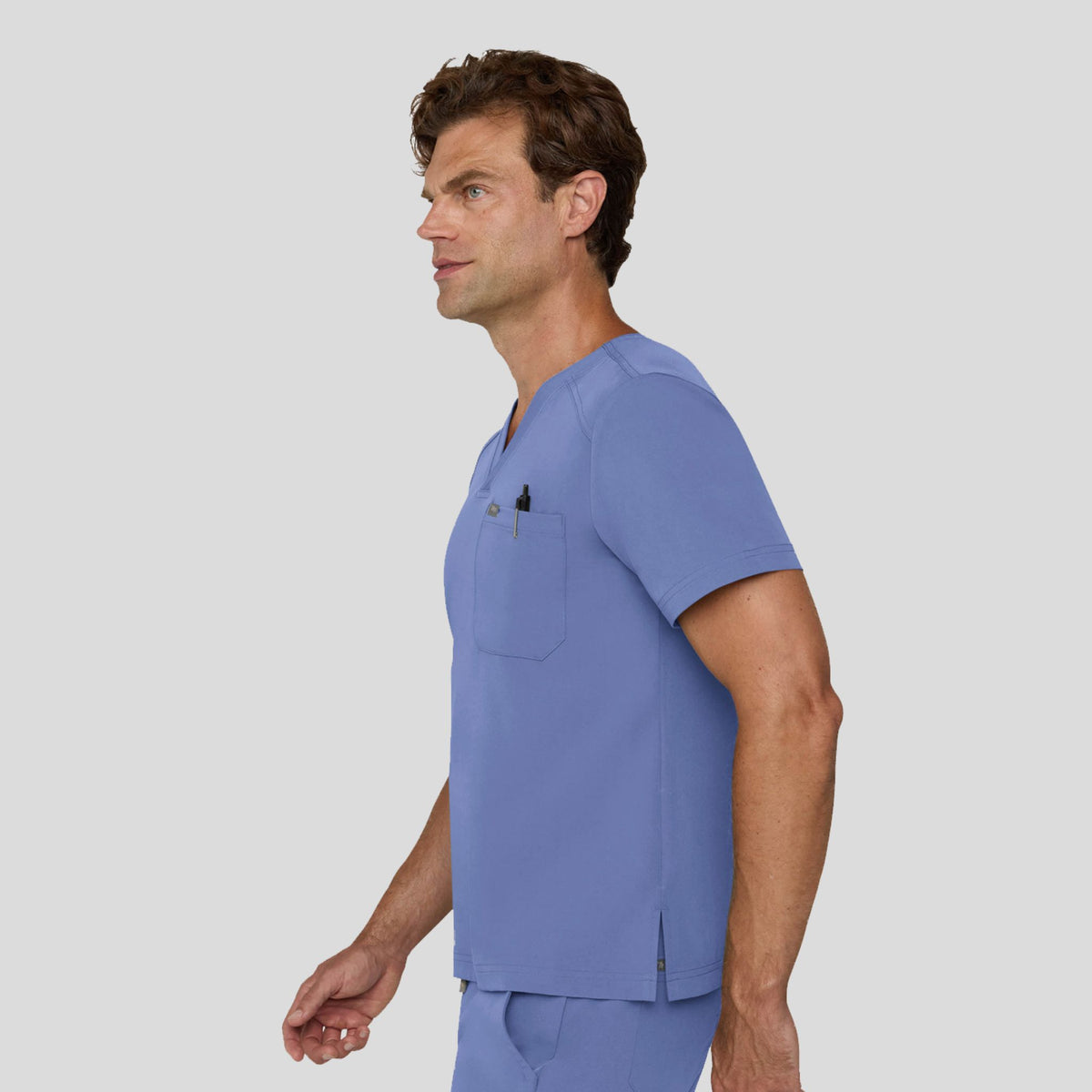 Tempo Men's 1 Pocket V-Neck Top | Ciel