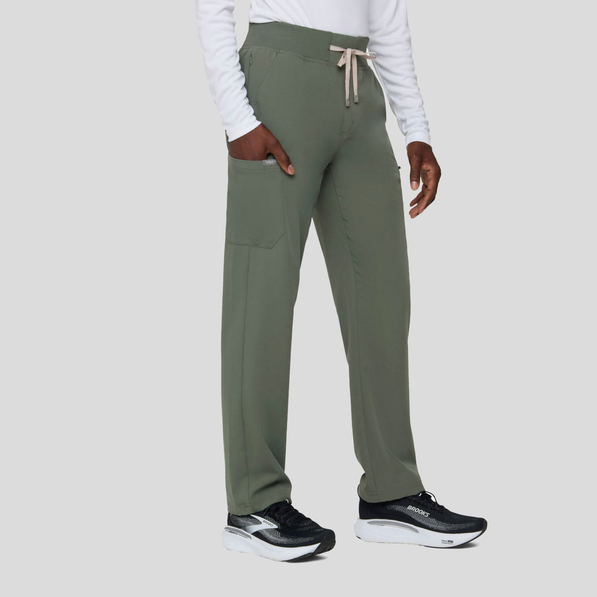 Tempo Men's Straight Leg Pant | Olive