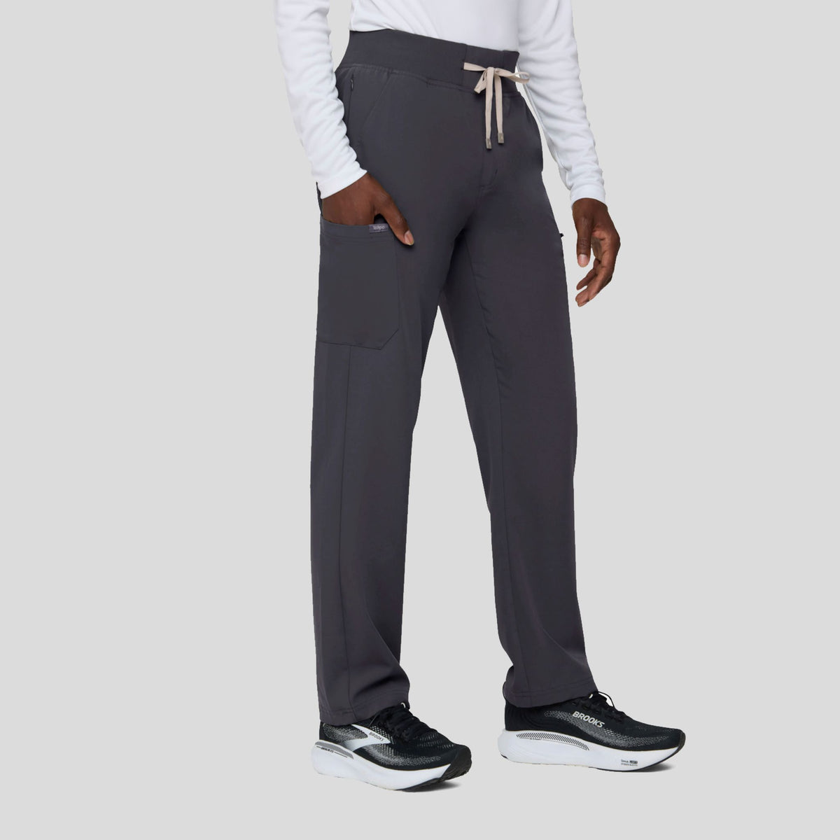 Tempo Men's Straight Leg Pant | Pewter