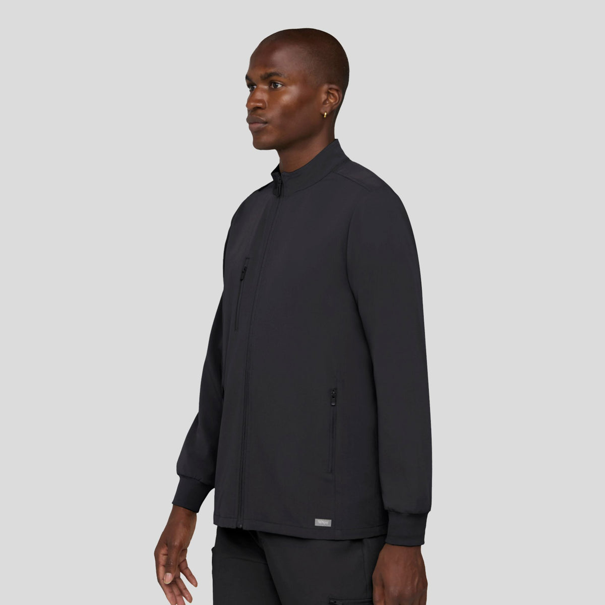 Tempo Men's Zip Jacket | Pewter