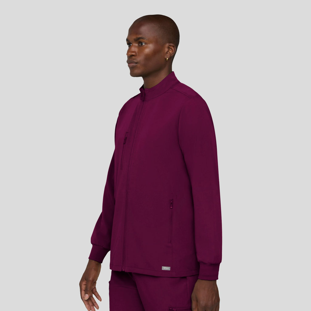 Tempo Men's Zip Jacket | Wine